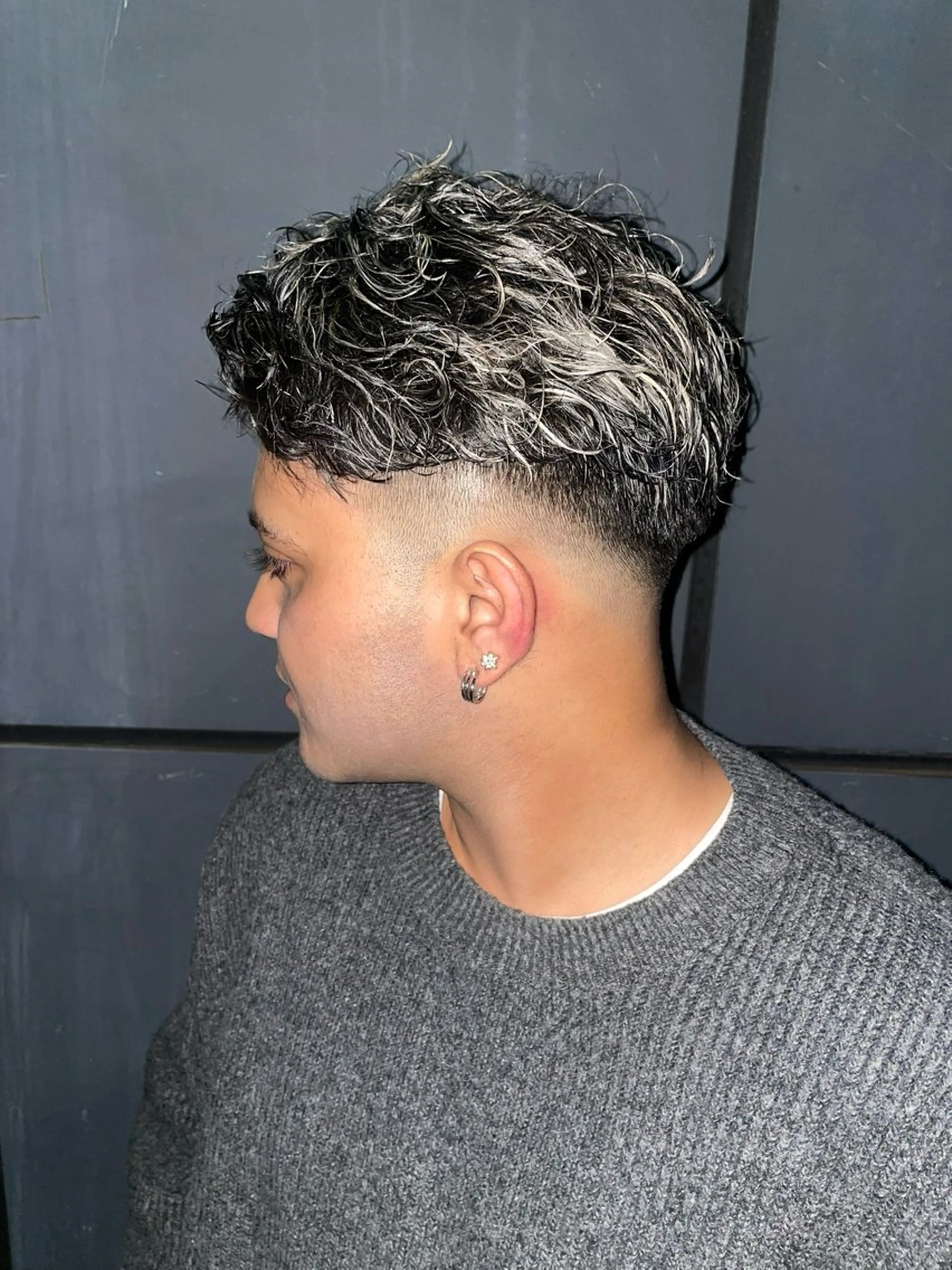 ショート カラー メンズ メンズメッシュ メンズパーマ メッシュ 🔥短髪特化🔥 RYOSUKEのヘアスタイル