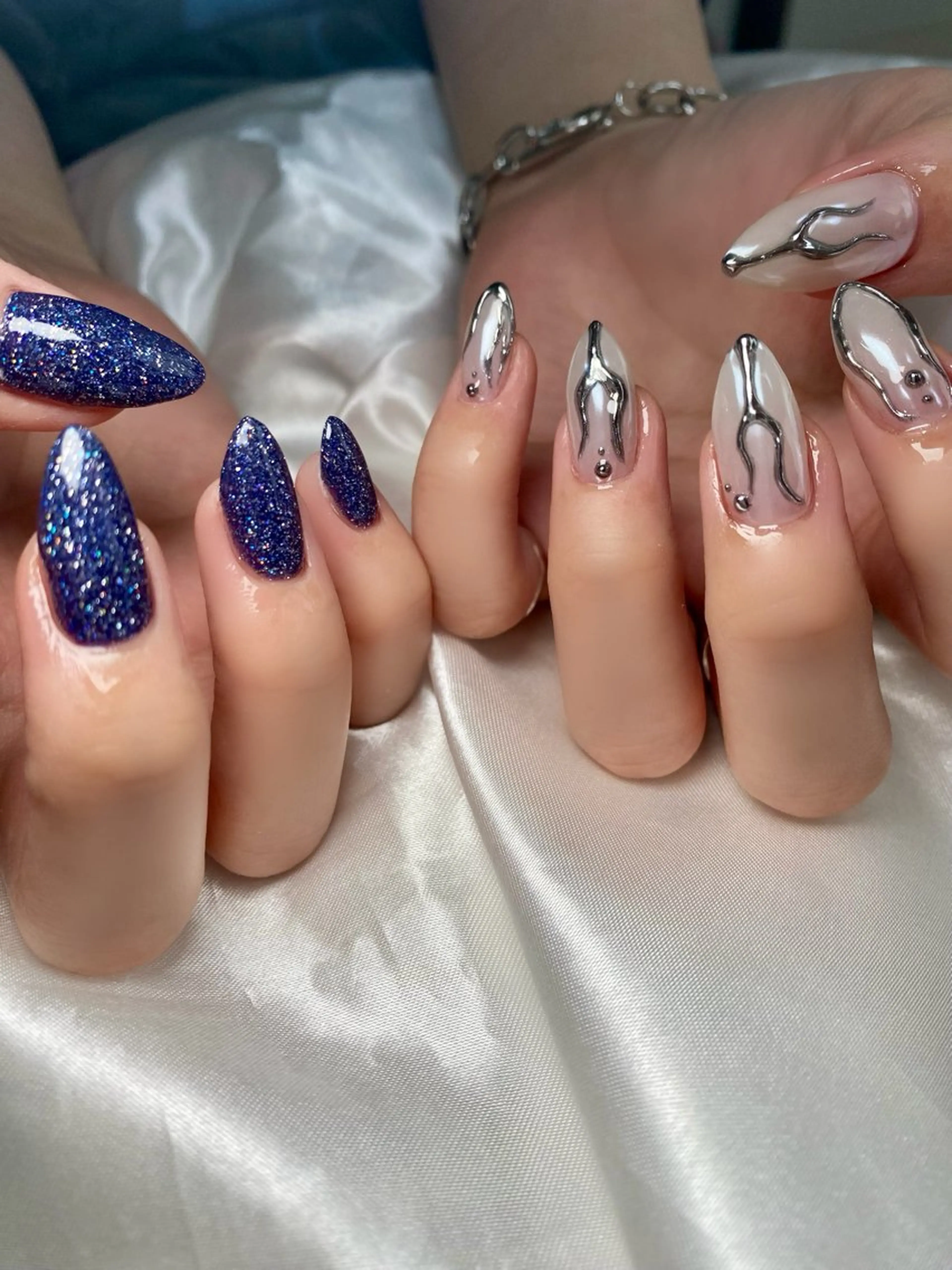 ネイル アートネイル 持ち込み mille feuilleのネイルデザイン