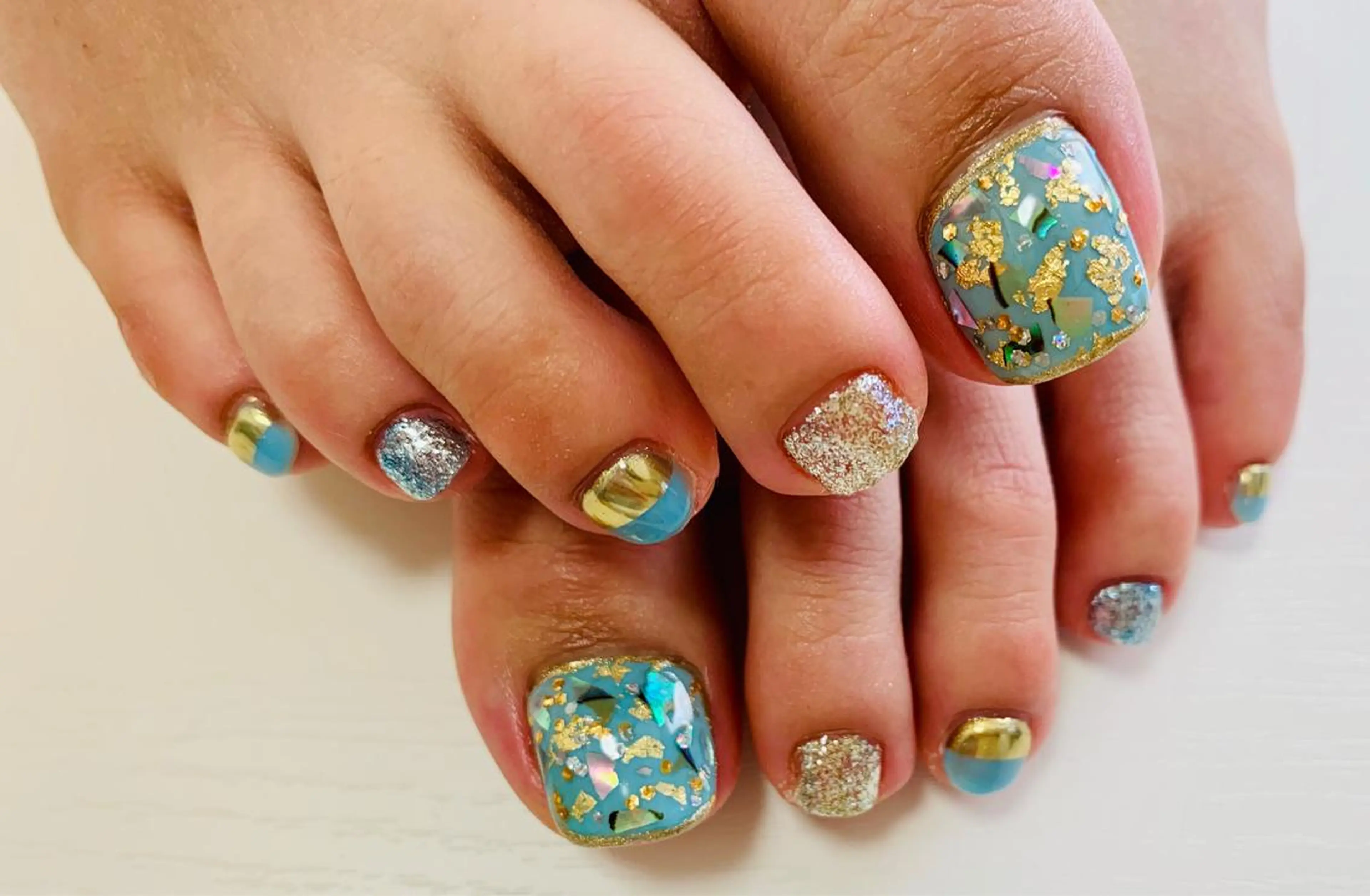 ネイル キラキラネイル noheanail YONEDAのネイルデザイン