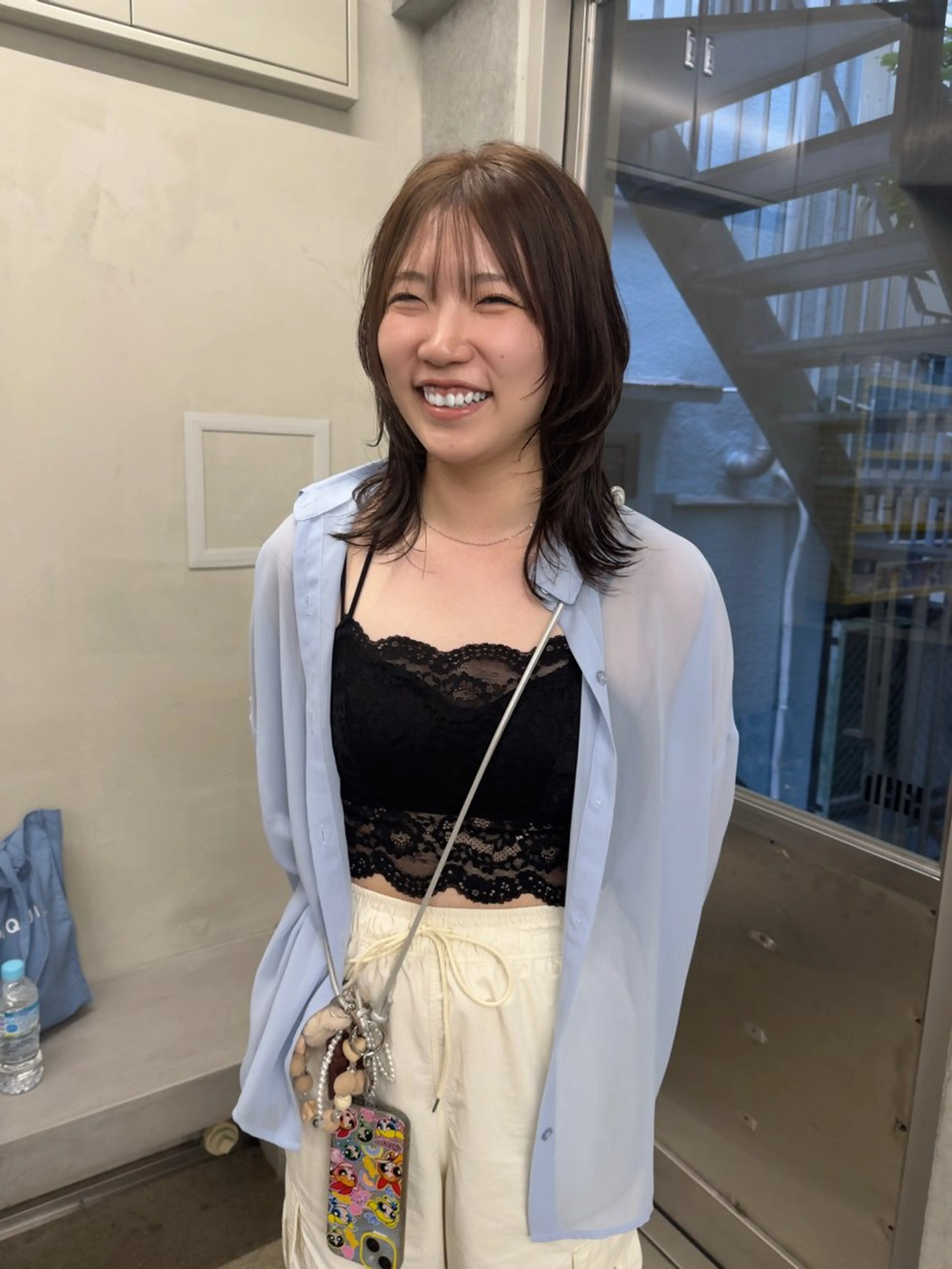 ロング カラー ロングレイヤー アッシュ ベージュカラー ブリーチ 透明感カラー カット ヘアカラー トリートメント 誰よりも丁寧なカット 🍀小林輝のヘアスタイル