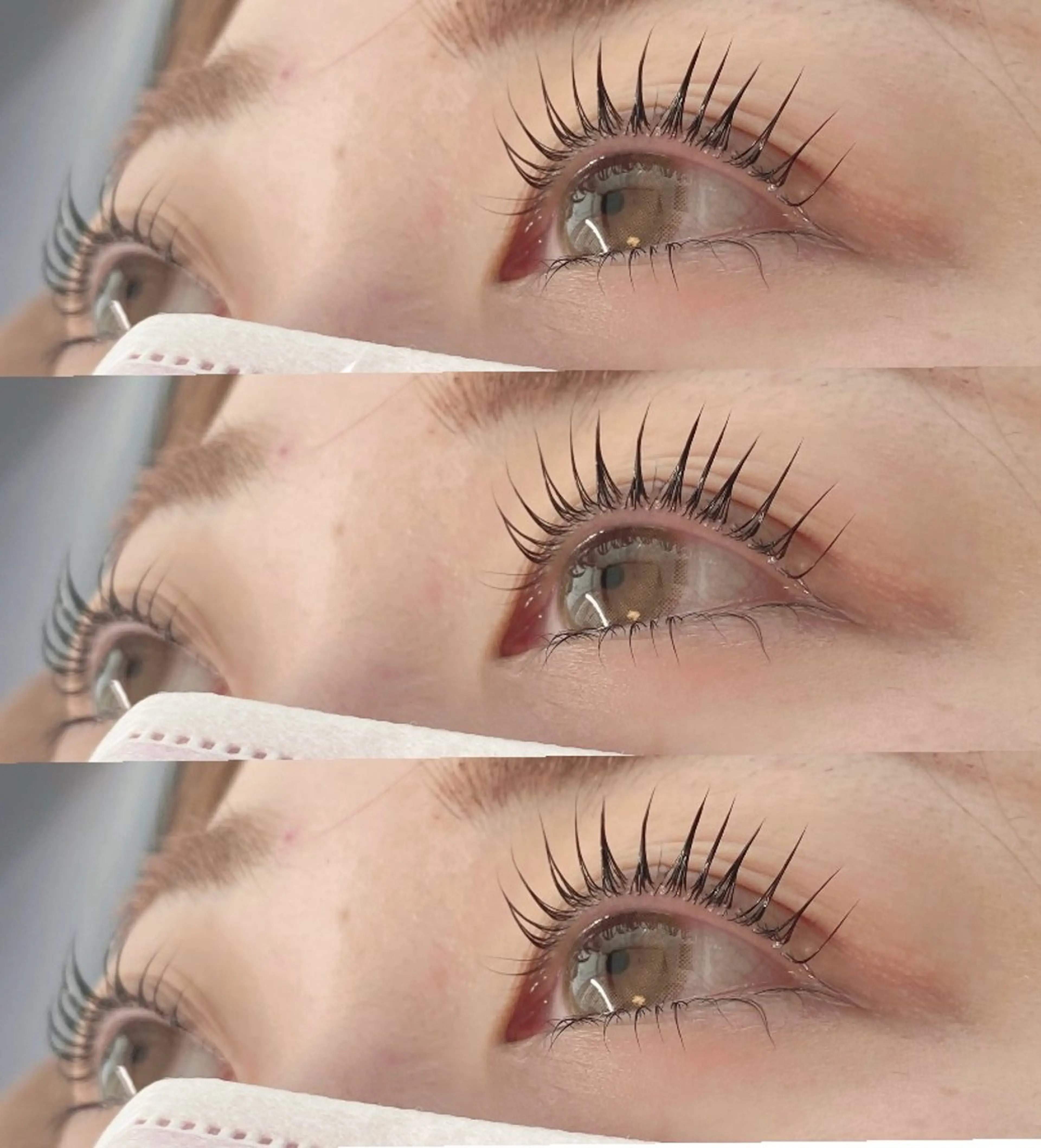 化粧品登録のリフトアップ剤使用きれいにあがる！痛まない！まつ育‼︎ビューティラッシュリフト高級育毛トリートメント付の写真