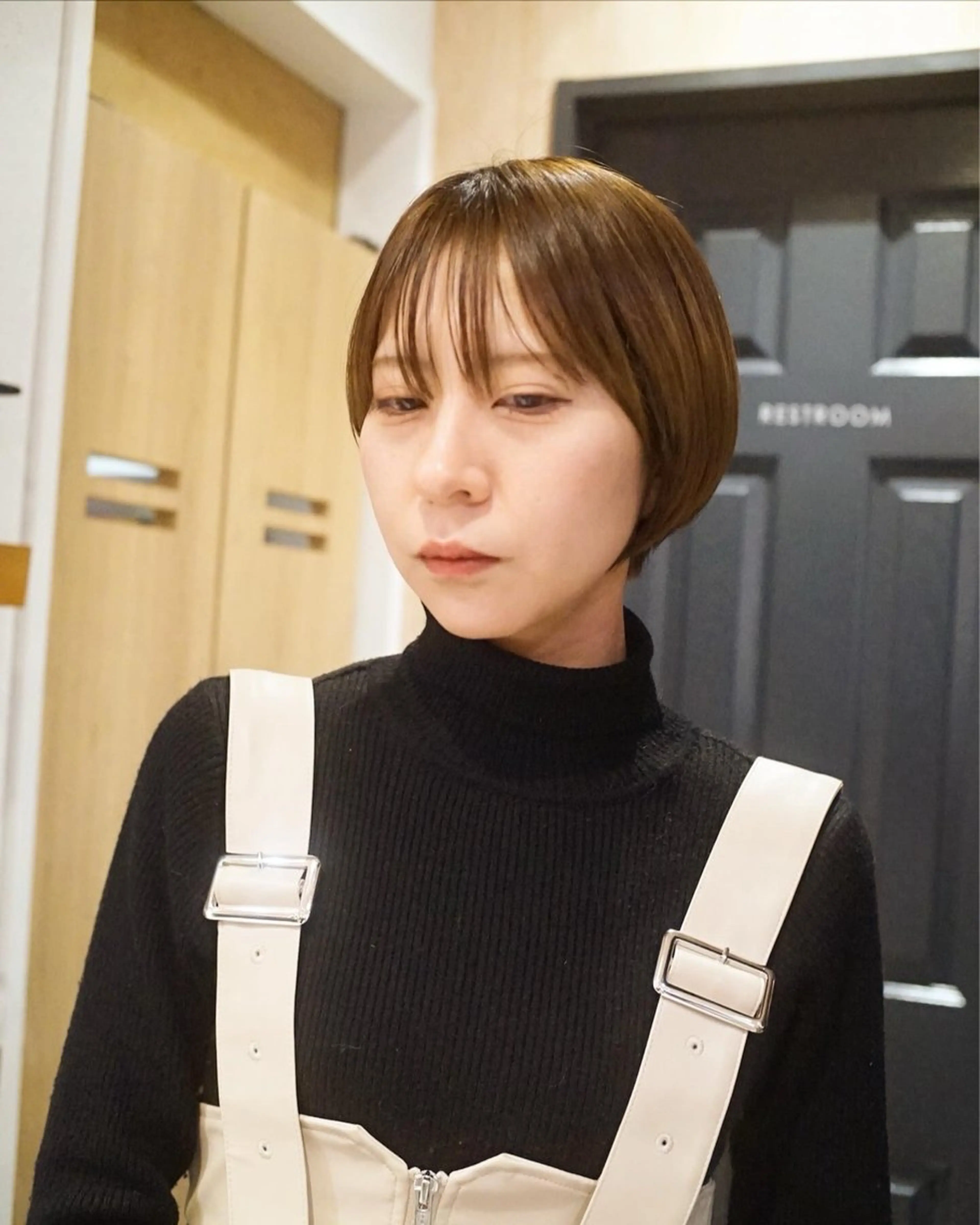 ショート ショートボブ ボブ ショートヘア カット 似合わせ レイヤー須川のヘアスタイル