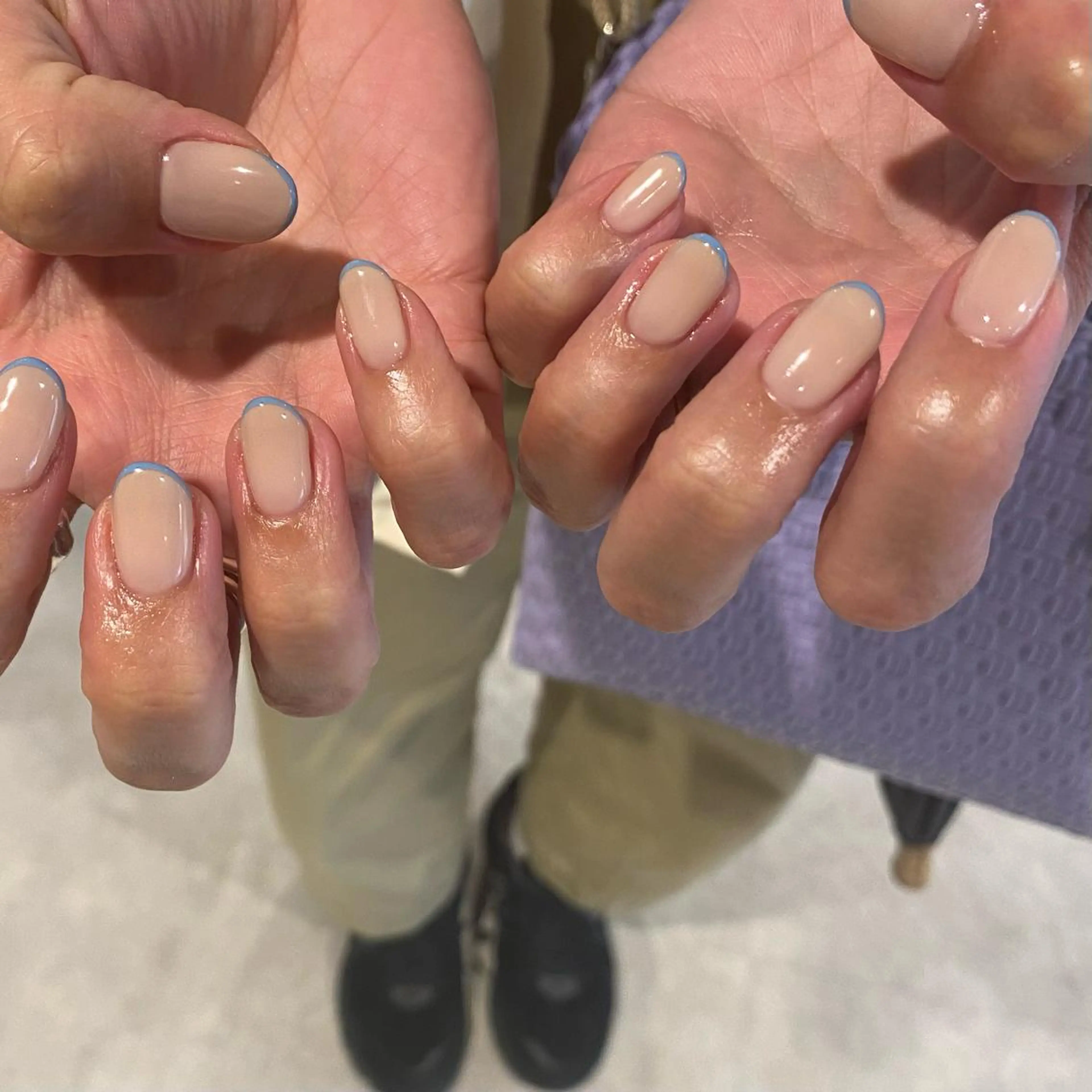 ネイル ニュアンスネイル ハンドネイル RINO AMANE nailのネイルデザイン