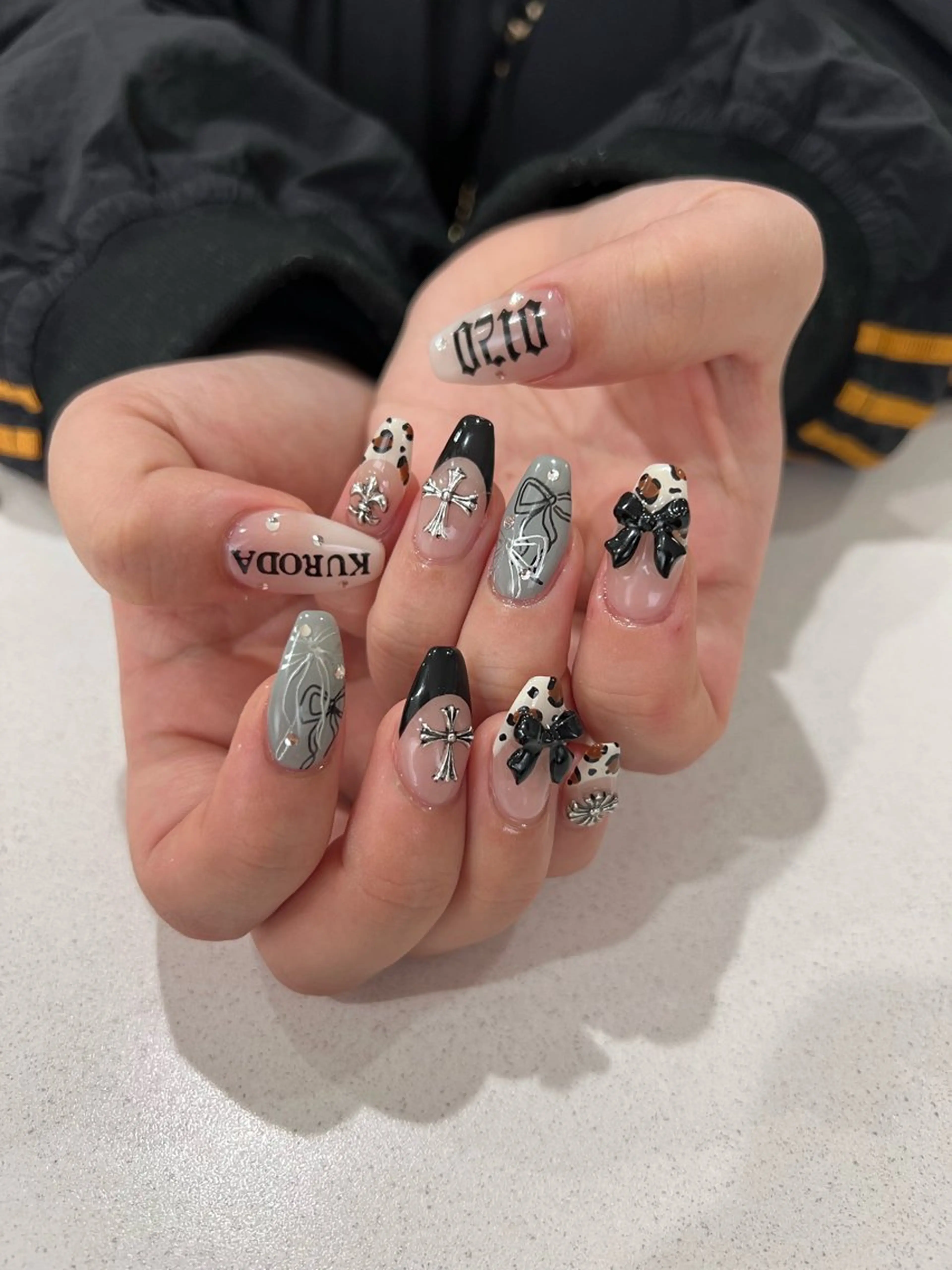 ネイル ハンドネイル múte.三軒茶屋所属・tsuki nail /三茶/韓国ネイルのネイルデザイン