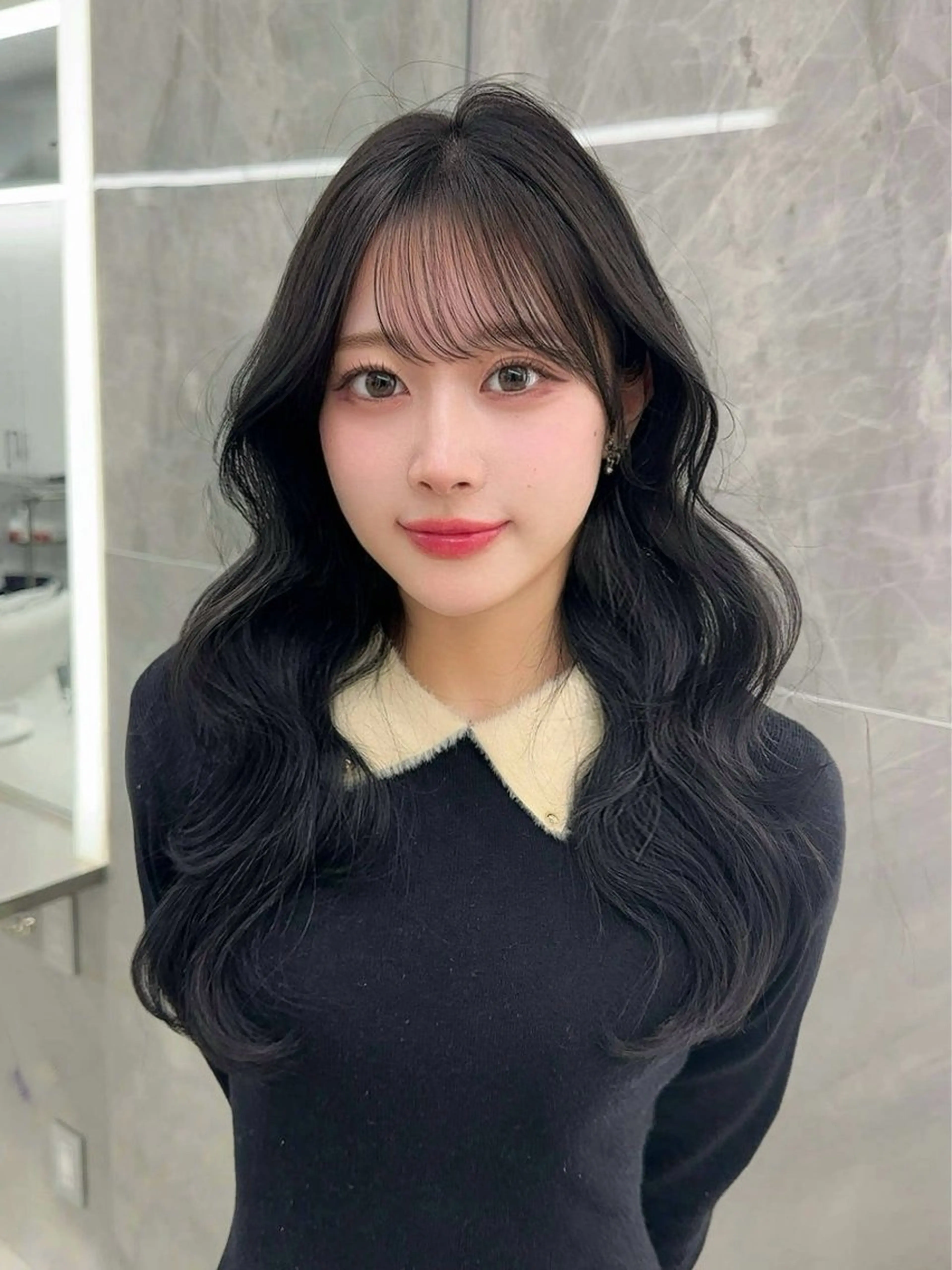 ロング 森田 真由香のヘアスタイル