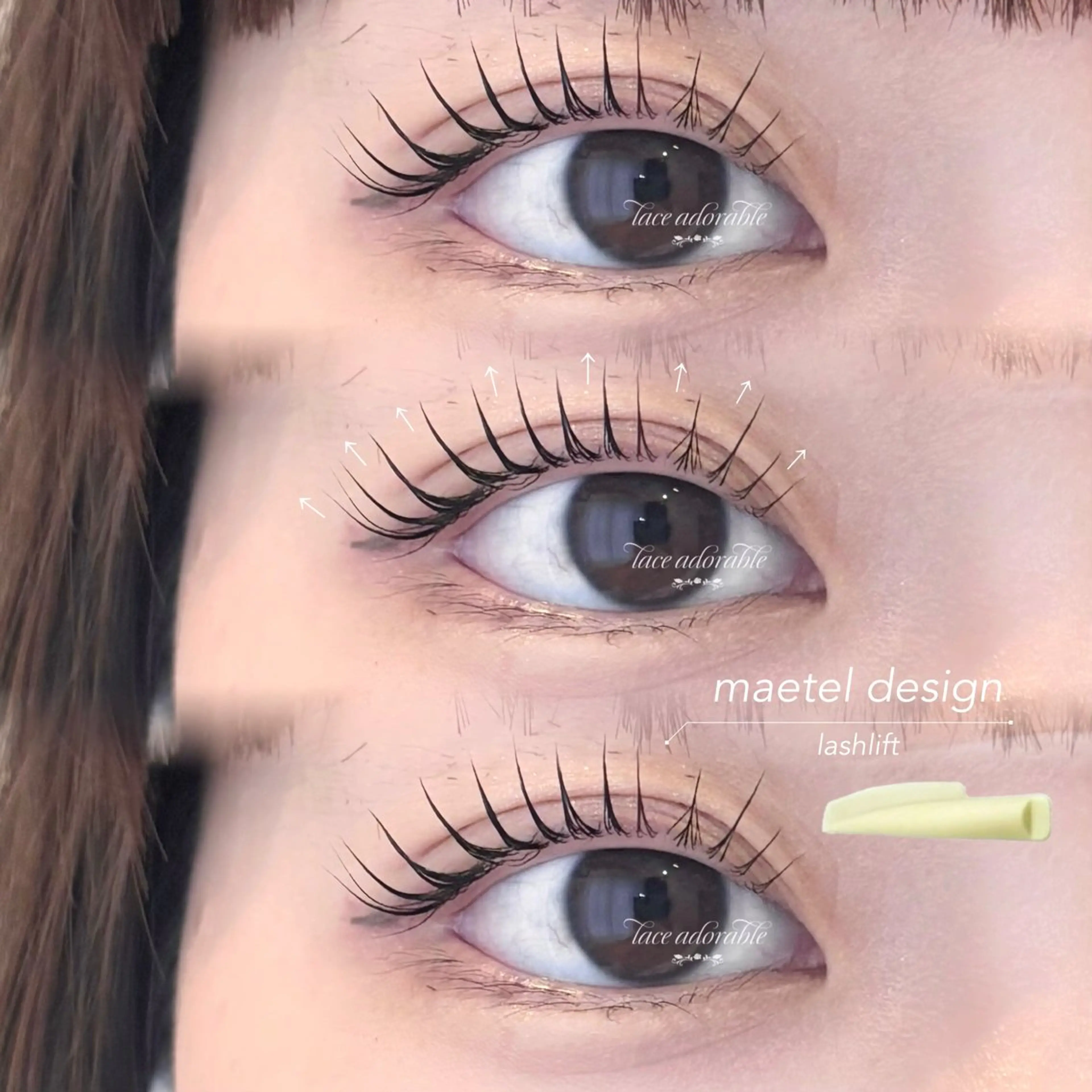 マツエク・マツパ lace adorable所属・レース アドラブル eyeのマツエク・マツパデザイン