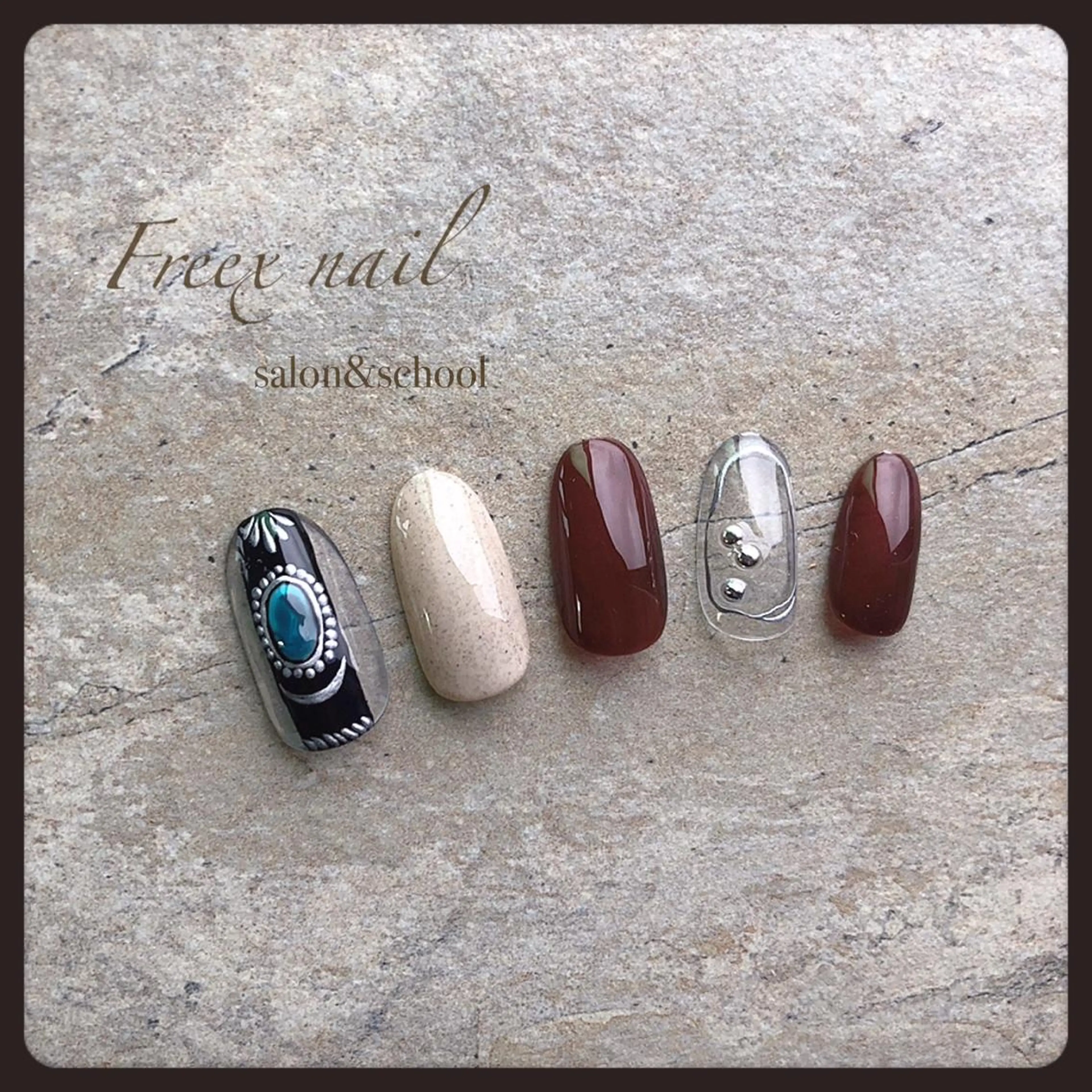 ネイル Freex nail所属・freex nail /ニュアンス/個性派のネイルデザイン