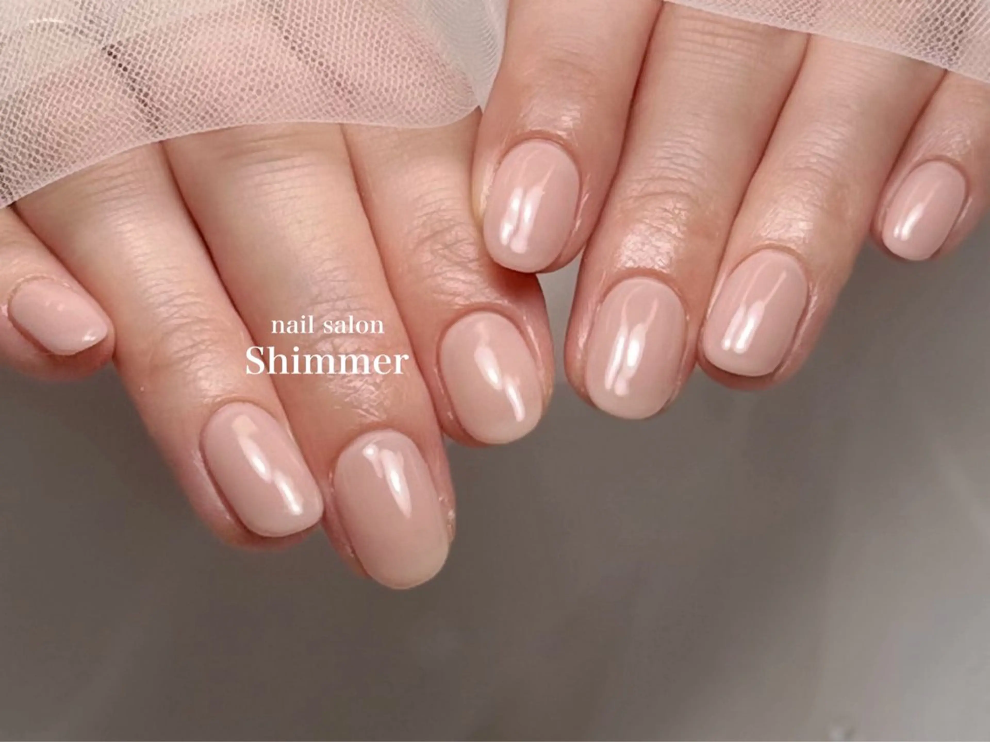 ネイル ハンドネイル Shimmer Risaのネイルデザイン