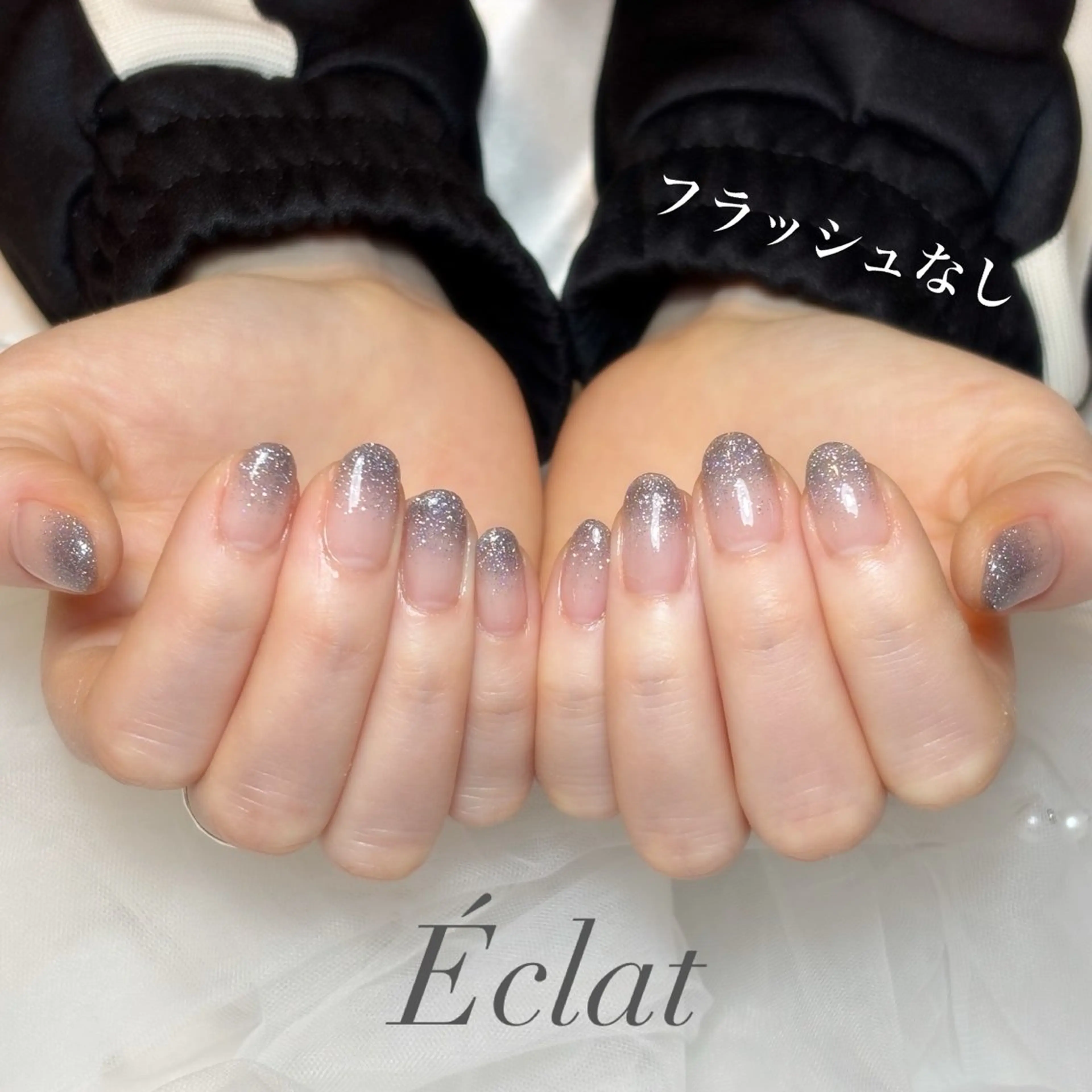 ネイル フラッシュネイル ハンドネイル nail salon Éclatのネイルデザイン