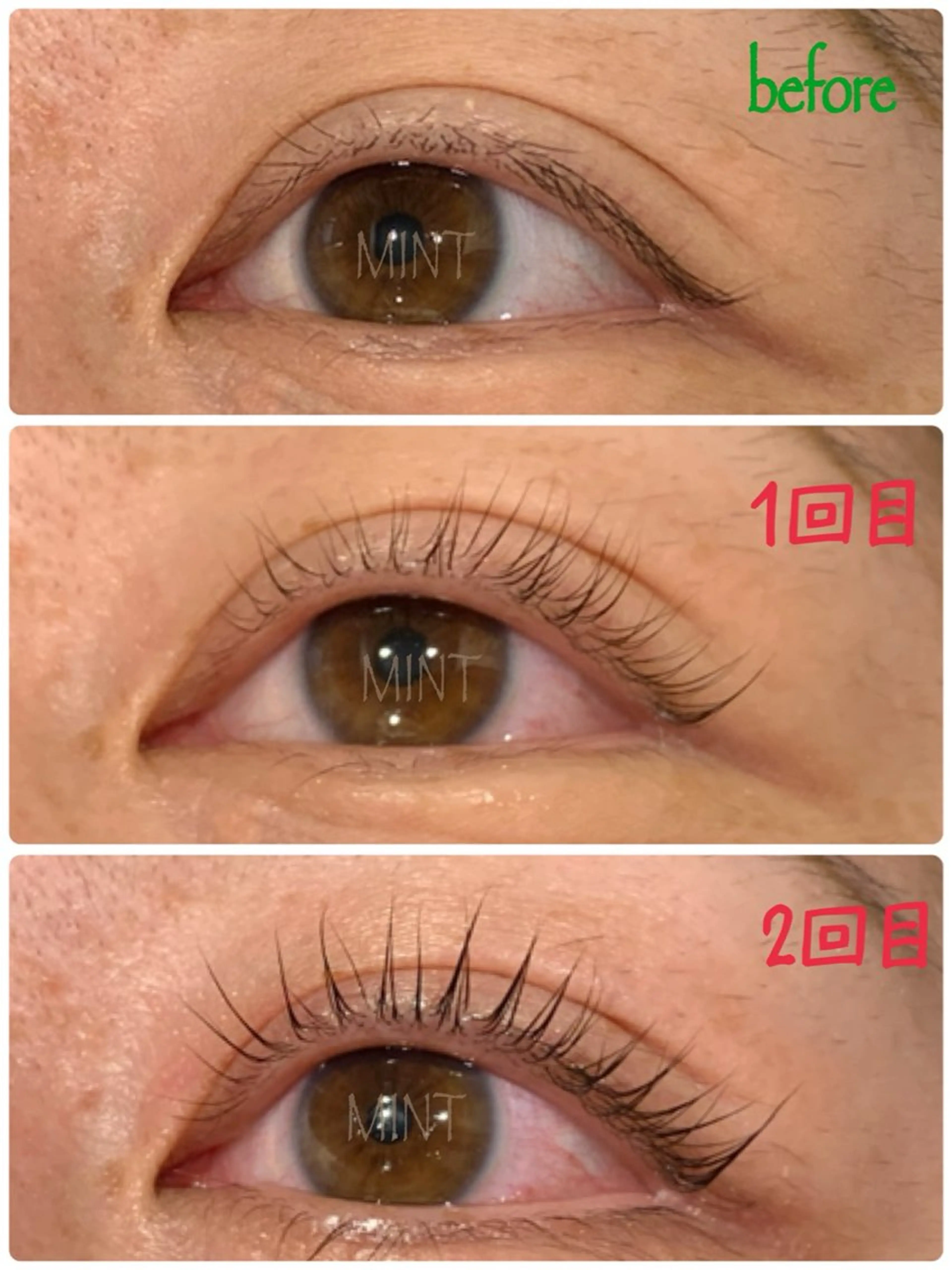 マツエク・マツパ MINT Eyelash & Relaxation Aesthe 新百合ヶ丘店所属・RINKA 🌷🫧のマツエク・マツパデザイン