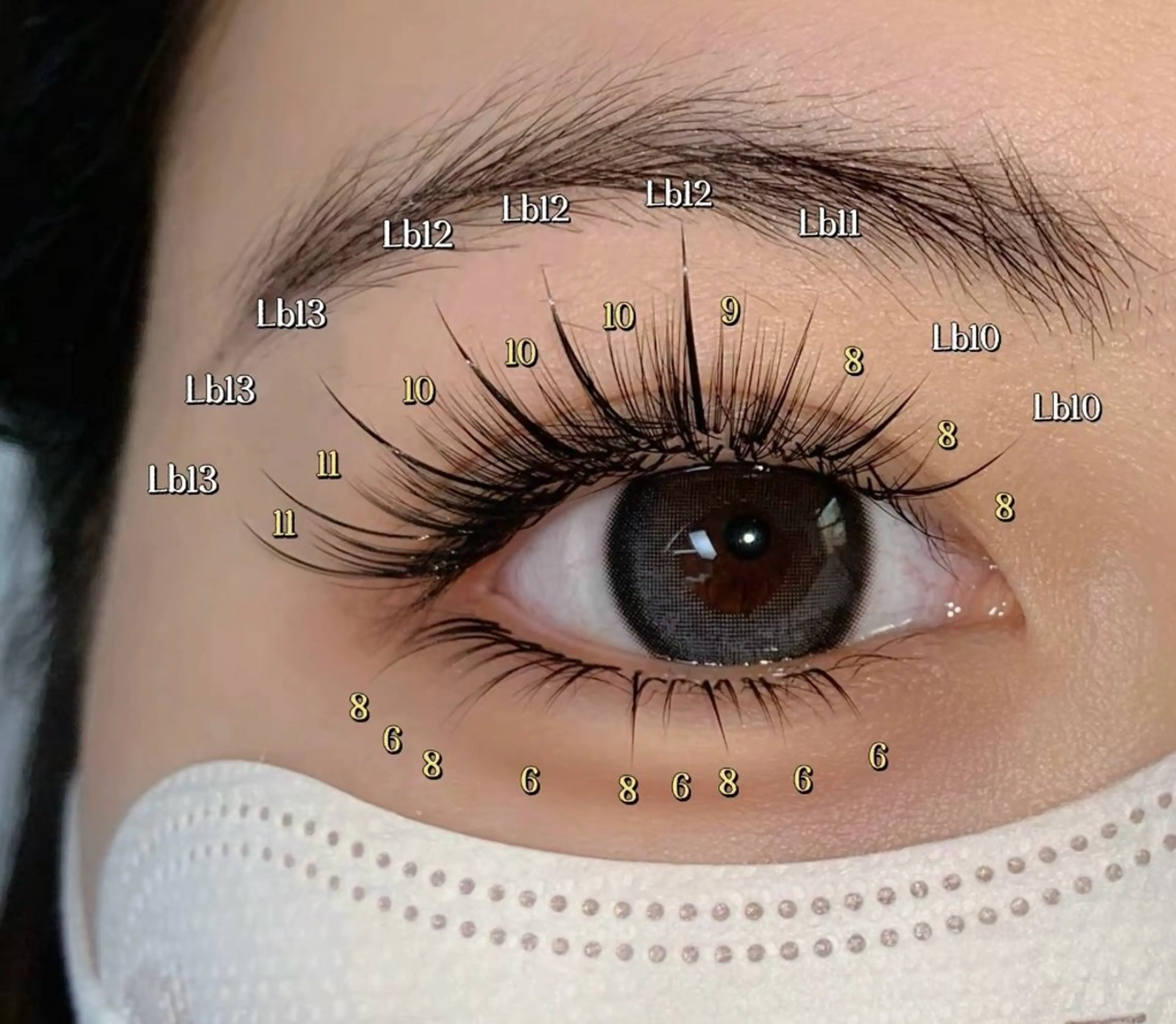 マツエク・マツパ 束感まつ毛 Cカール yingsalon 🧚ゆうな🧚‍♂️のマツエク・マツパデザイン