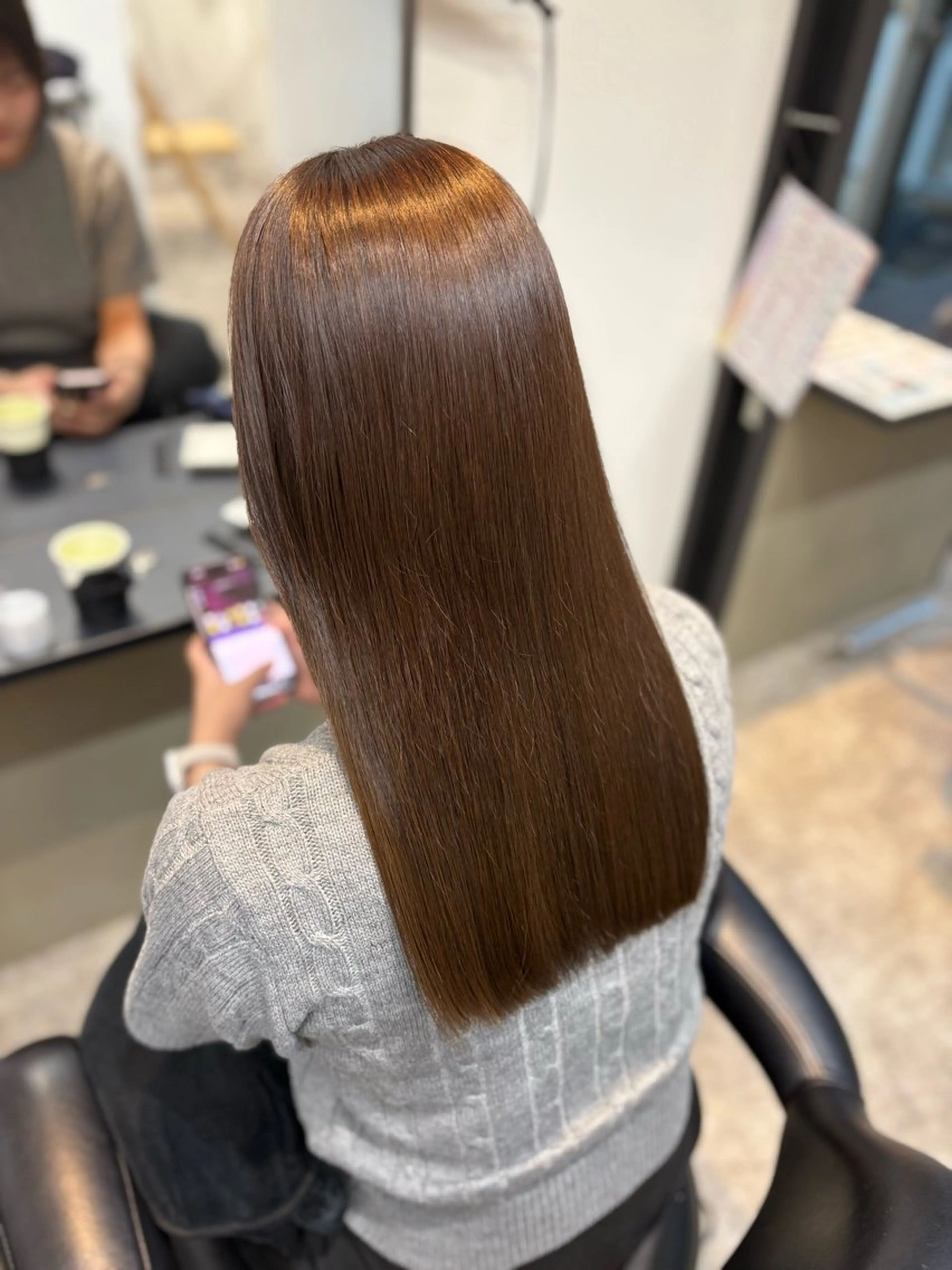 ワンカラー+バイカルテトリートメントの写真