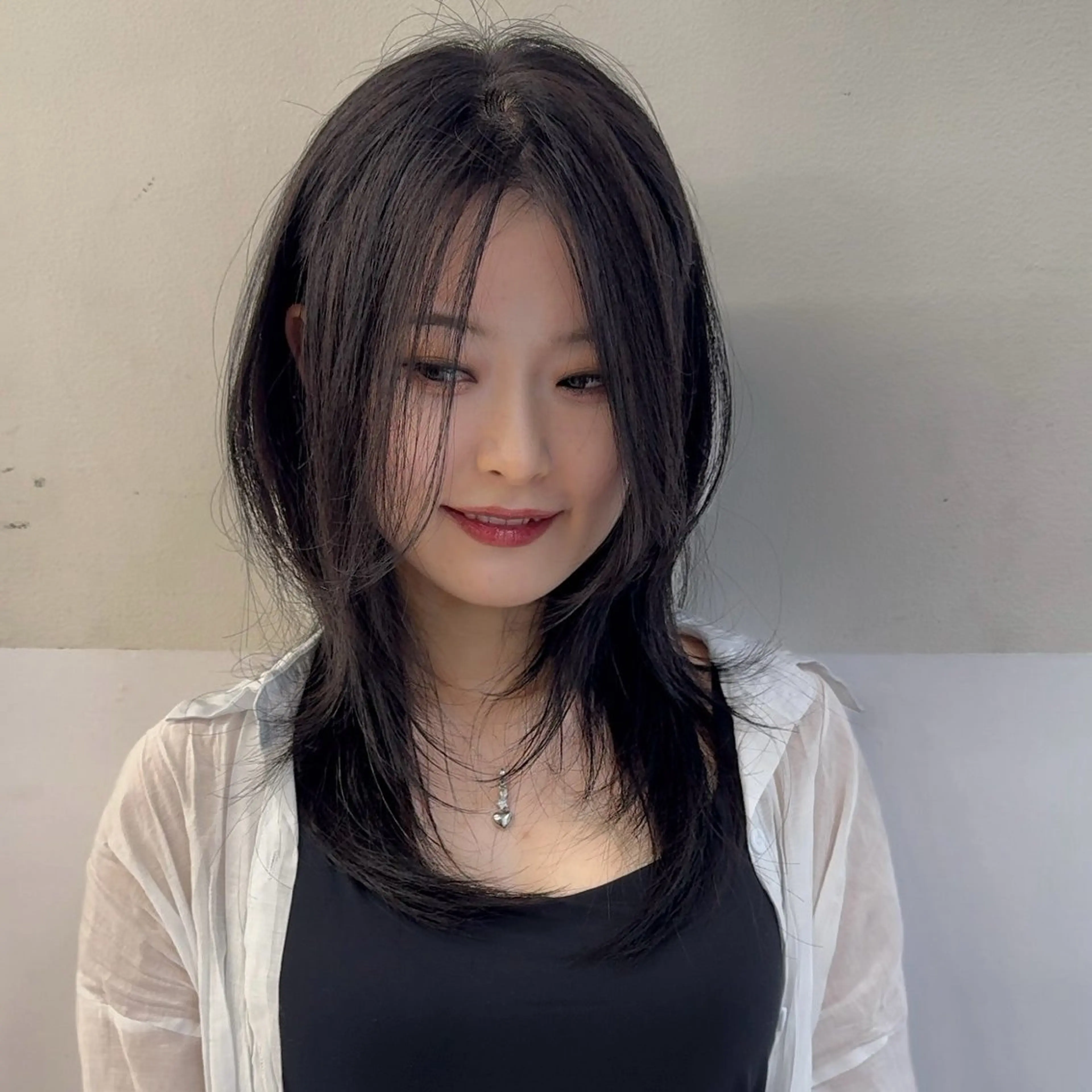 ミディアム レイヤーカット/ 堀匠吾のヘアスタイル