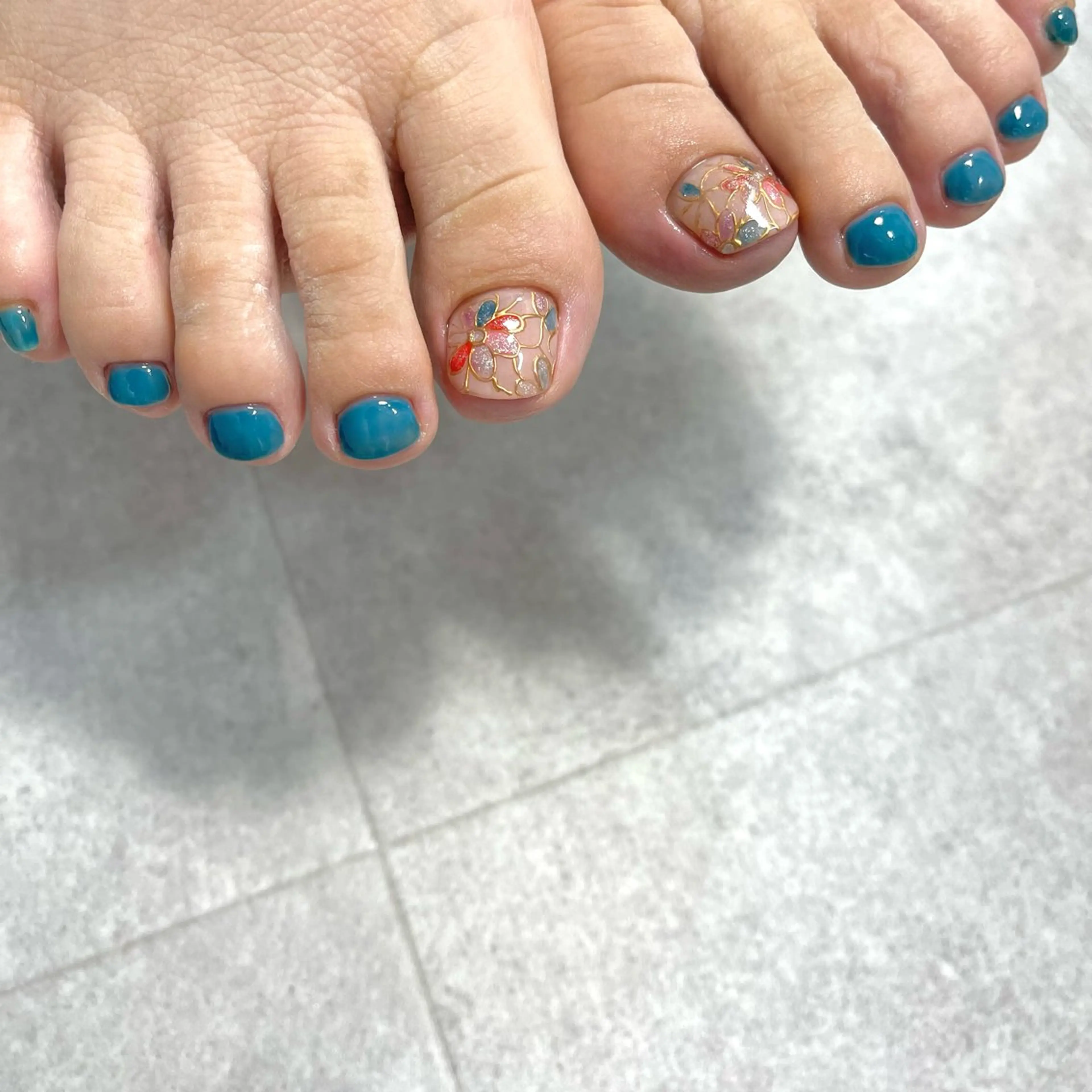 ネイル アートネイル フットネイル ＆MERCI所属・&MERCI nail maoのネイルデザイン