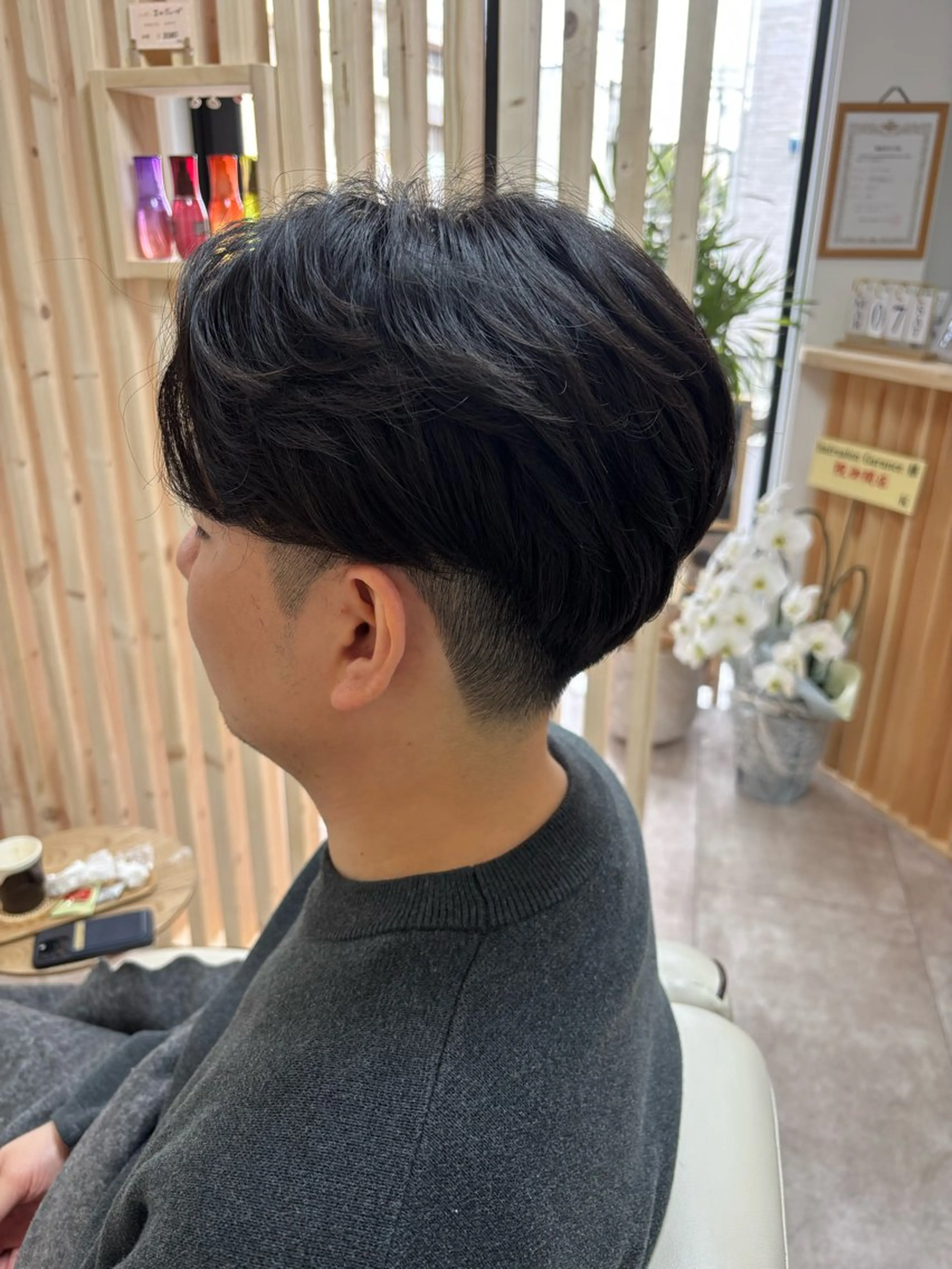 パーマ メンズ カット パーマ hair salon  Garance所属・akane/大和田 駅/ Garanceのヘアスタイル