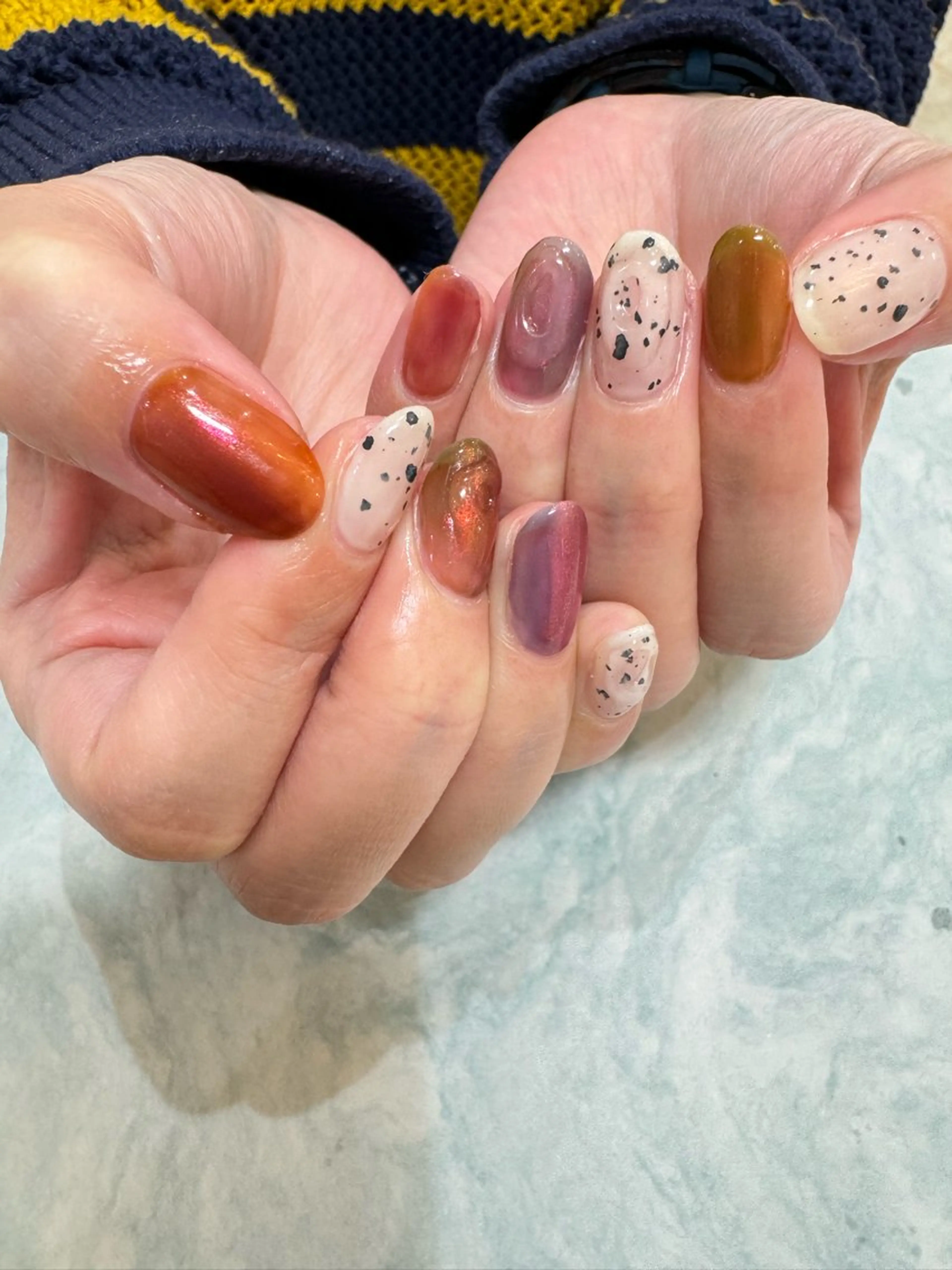 ネイル ハンドネイル nailist kanae🦖のネイルデザイン