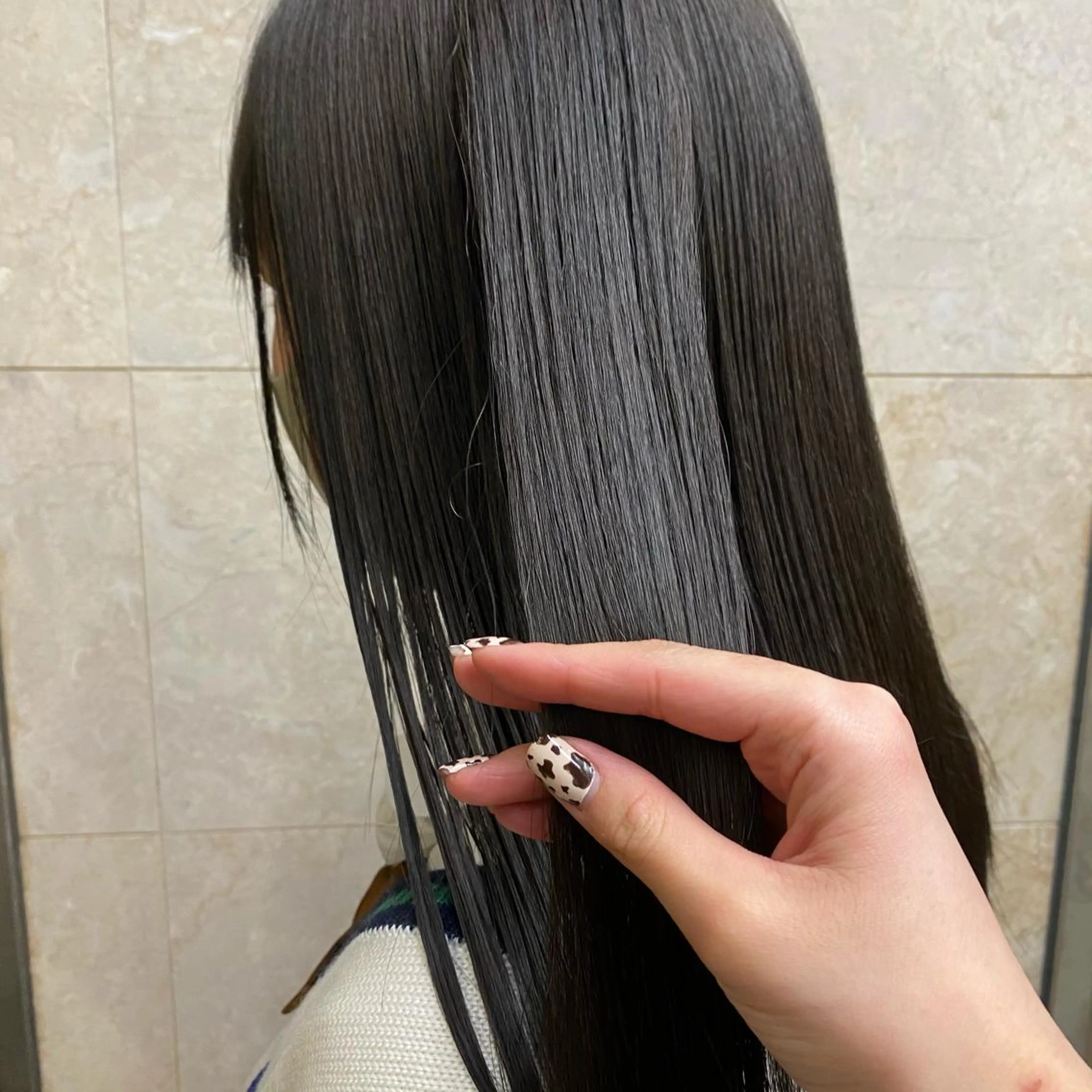 ロング カラー Blanche by artina川崎店所属・ゆう🫧 透明感/ハイトーンのヘアスタイル