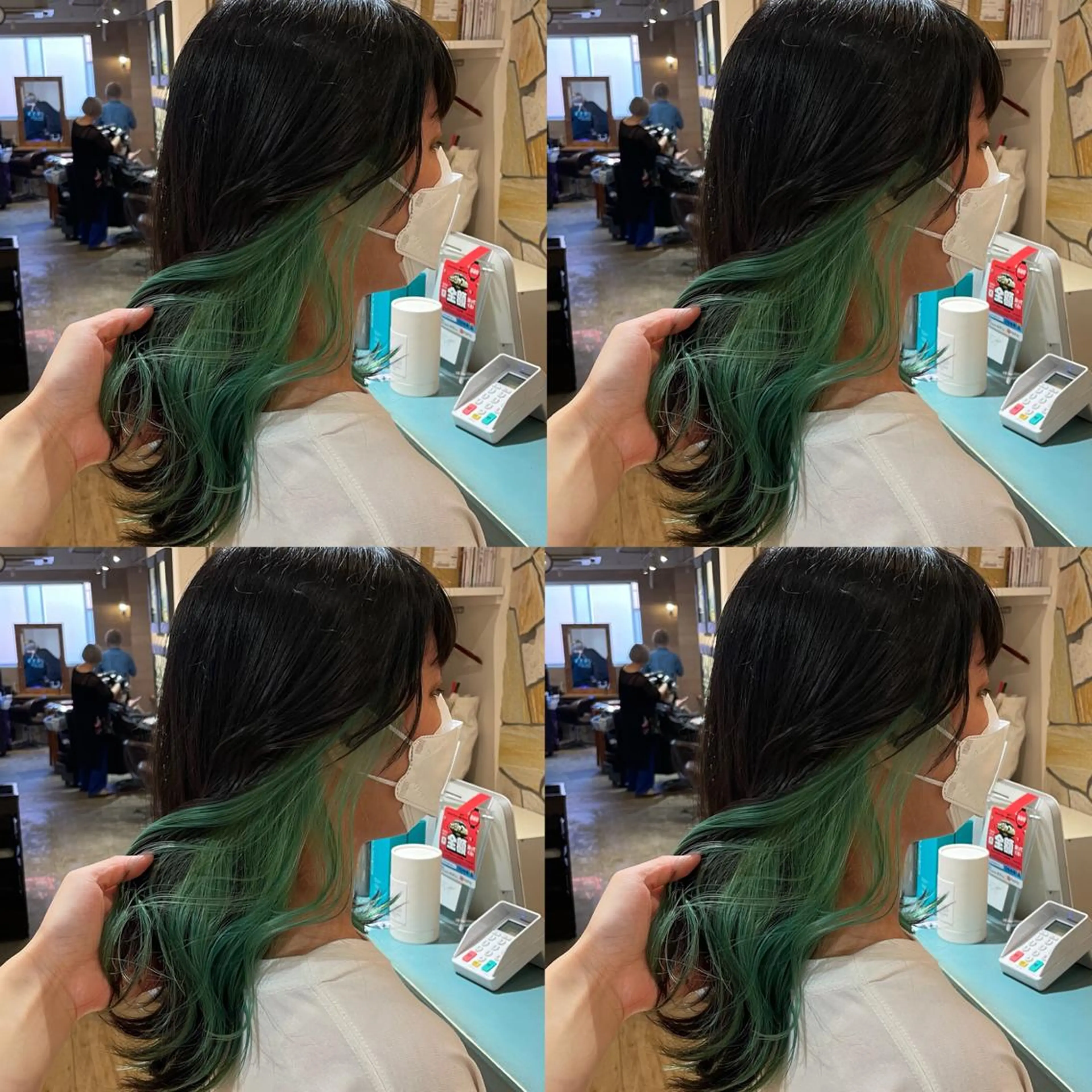 セミロング カラー Minami. 🩵 再現性特化ヘアのヘアスタイル