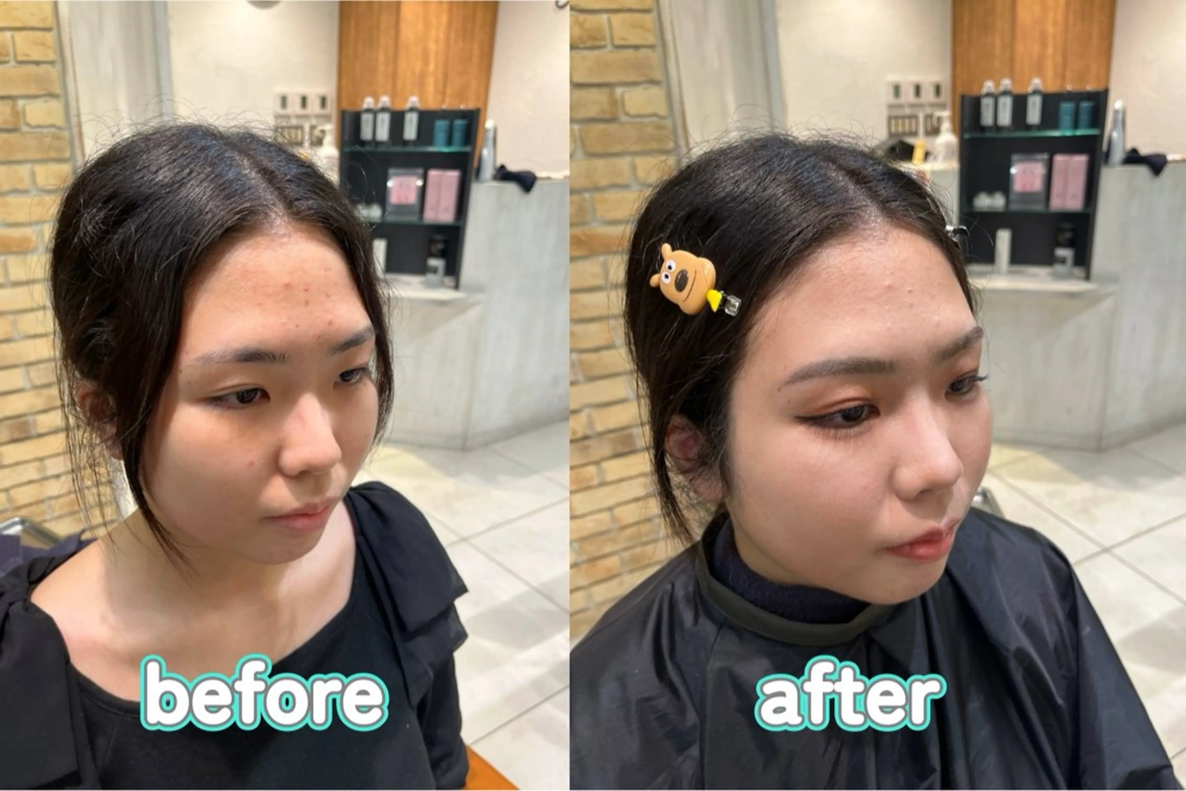 メイク/ケアカラー 🐬HIKARU🐬のヘアスタイル