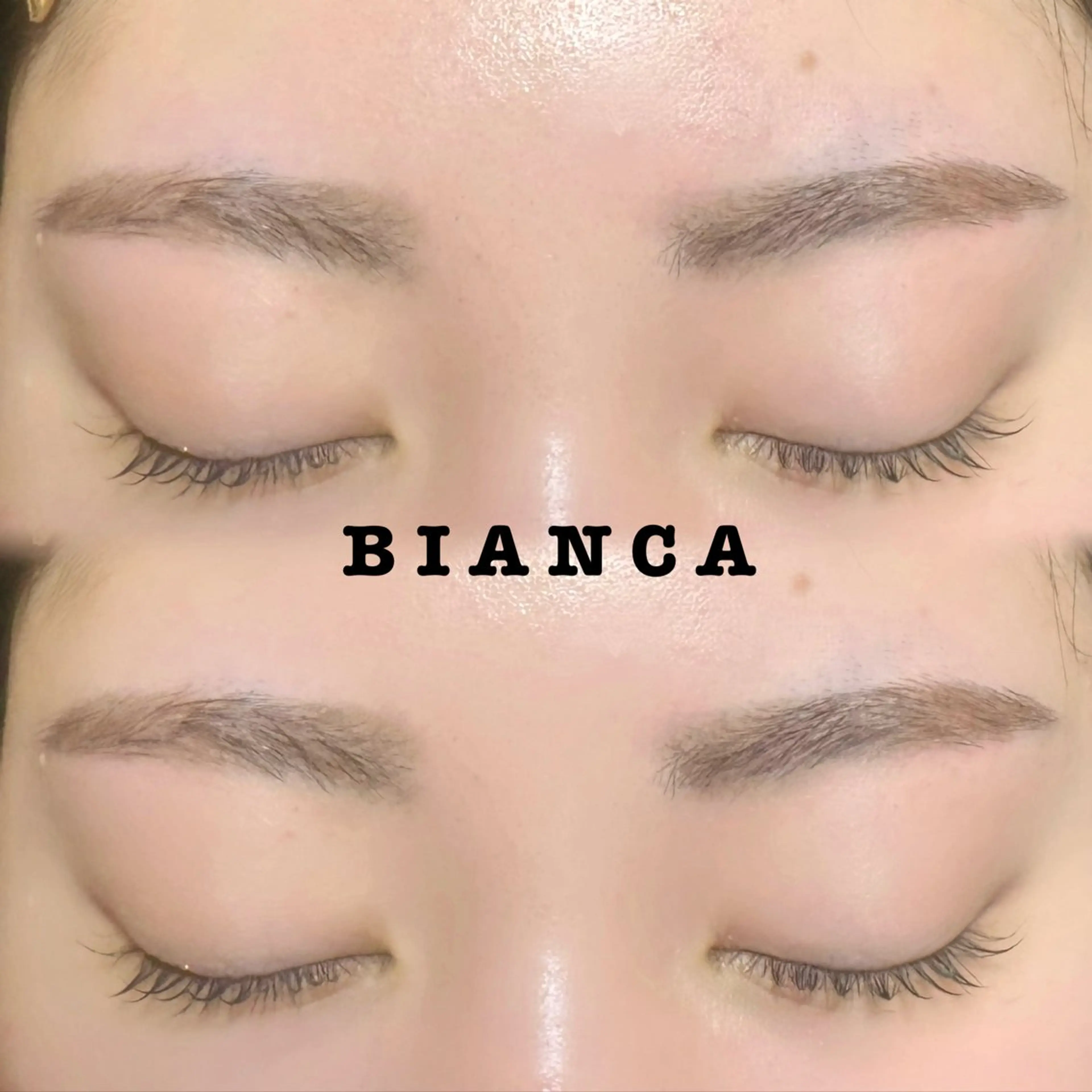 アイブロウ ワックス脱毛 BIANCA Nami 🧚🏻のマツエク・マツパデザイン