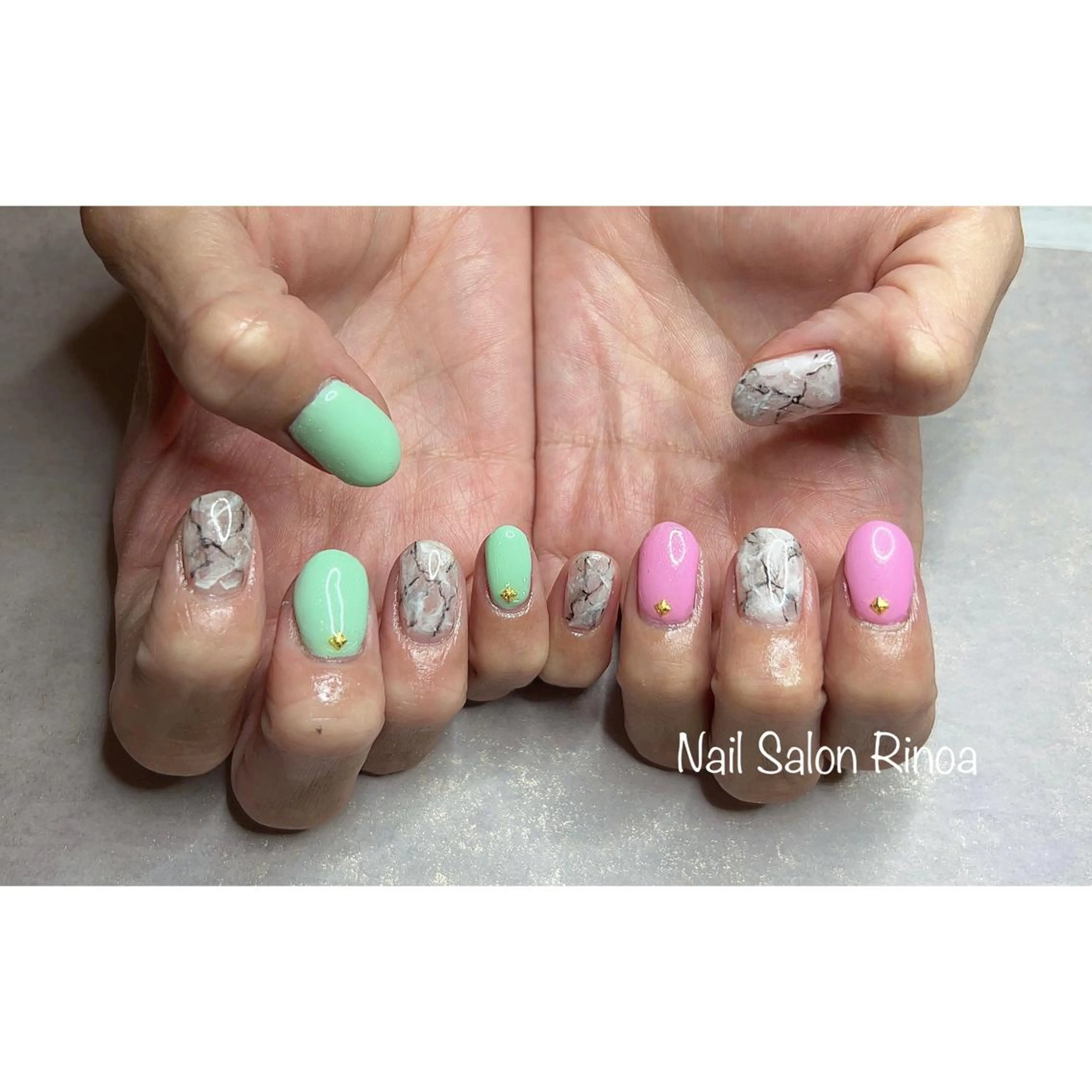 ネイル ハンドネイル フットネイル Nail Salon Rinoaのネイルデザイン