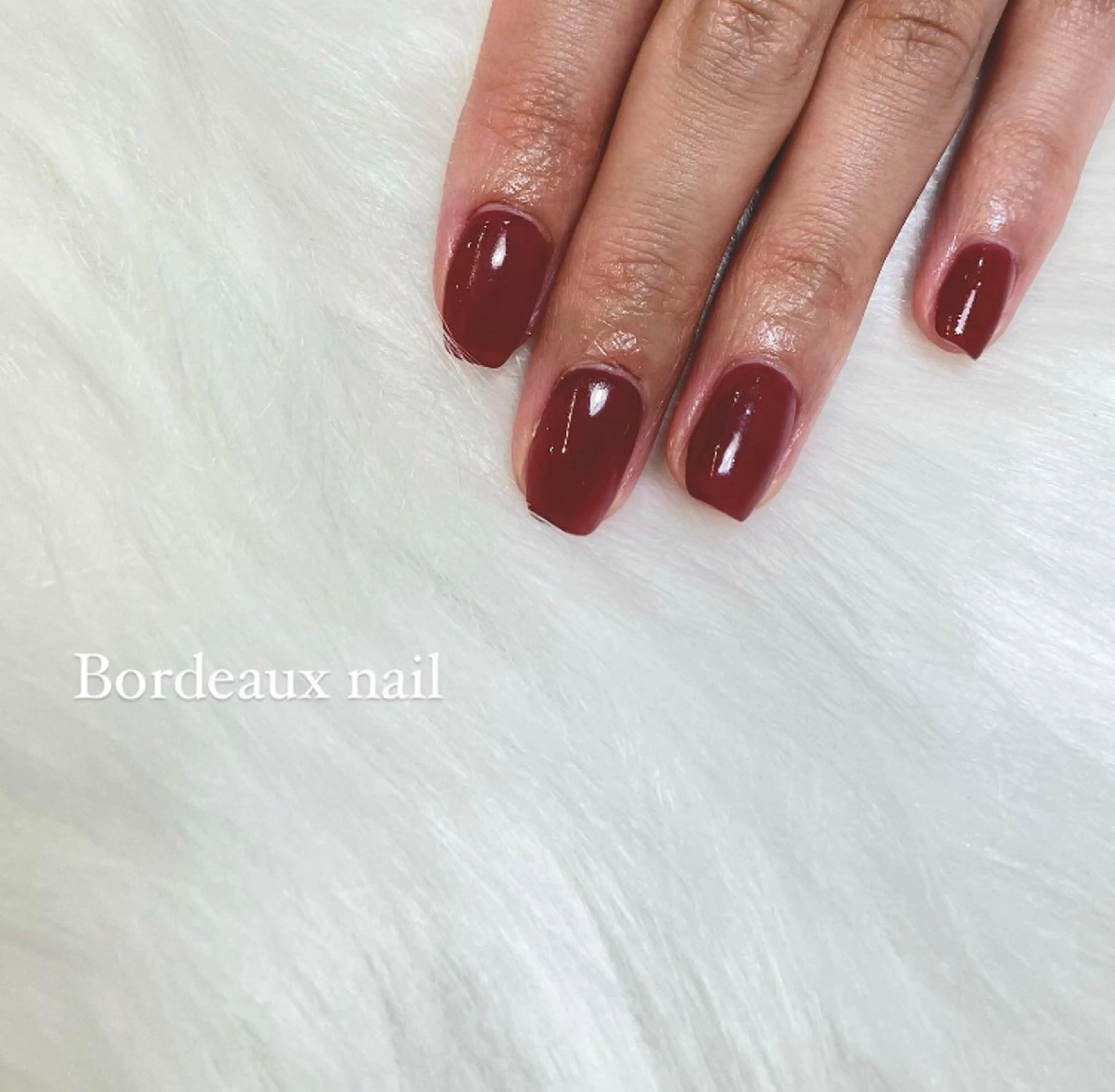 ネイル ワンカラーネイル SALON nawaのネイルデザイン