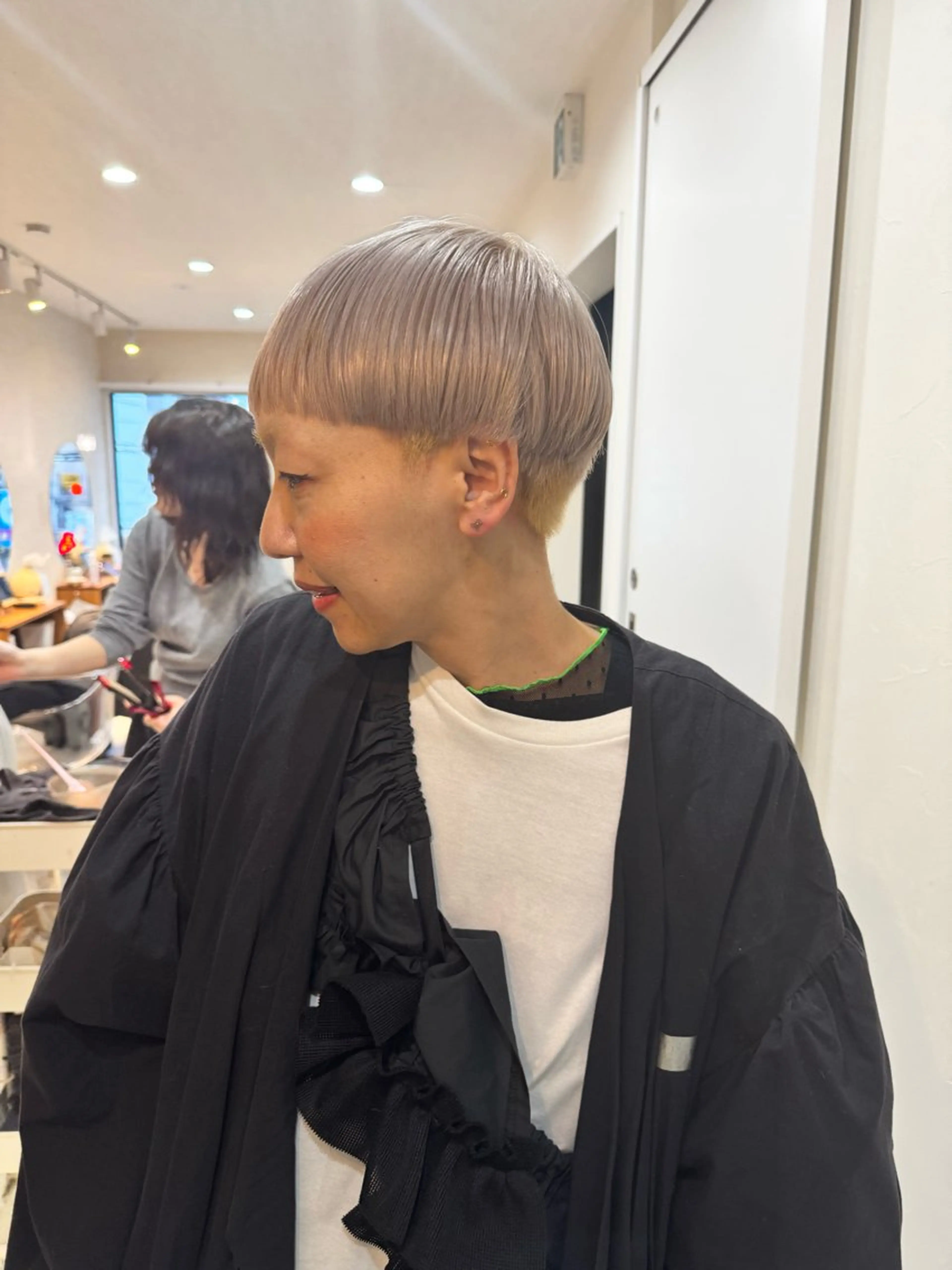 ショート カラー ヘアカラー コイデ リュウセイのヘアスタイル