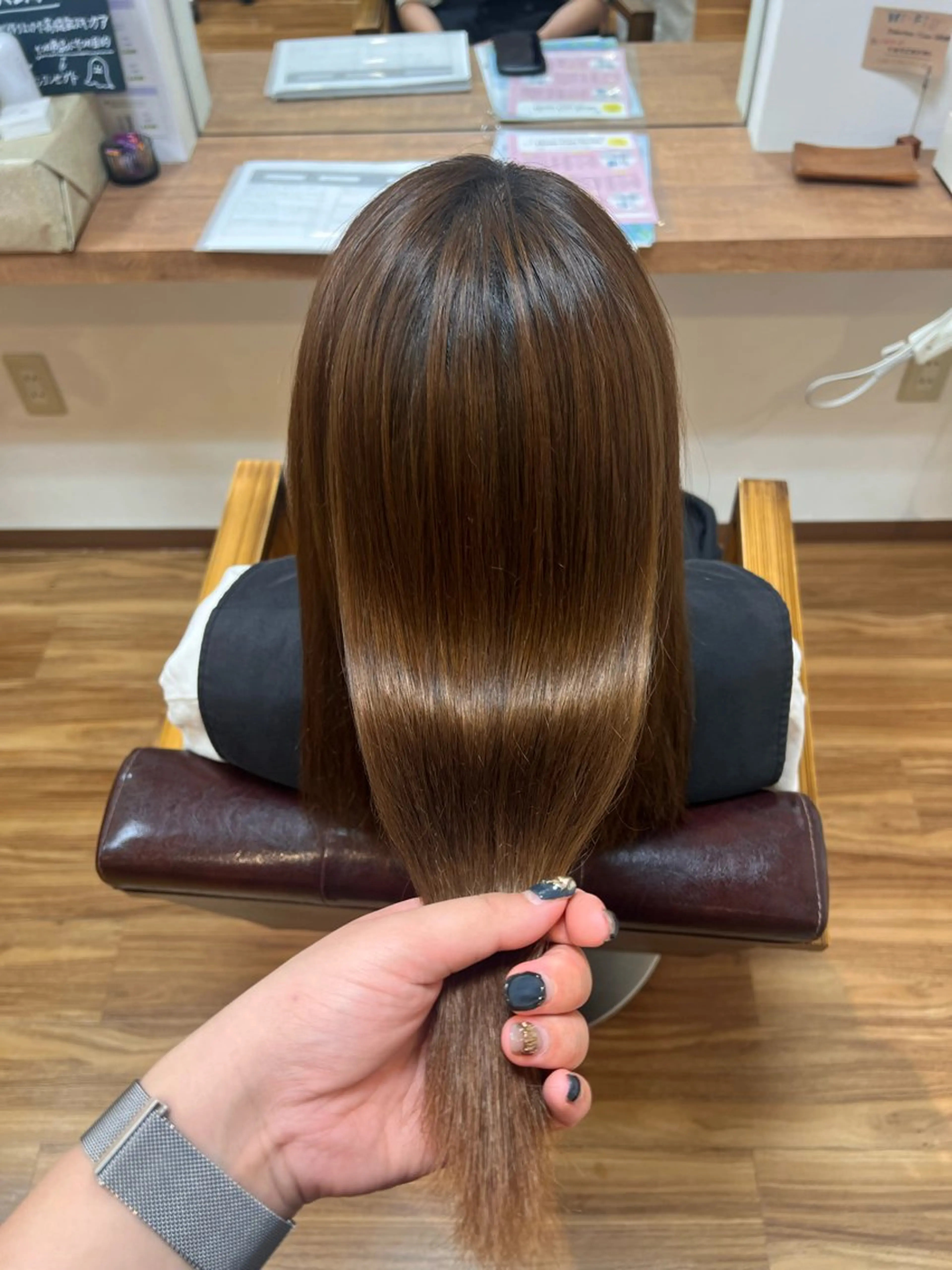 縮毛矯正 STORY／ MAOのヘアスタイル