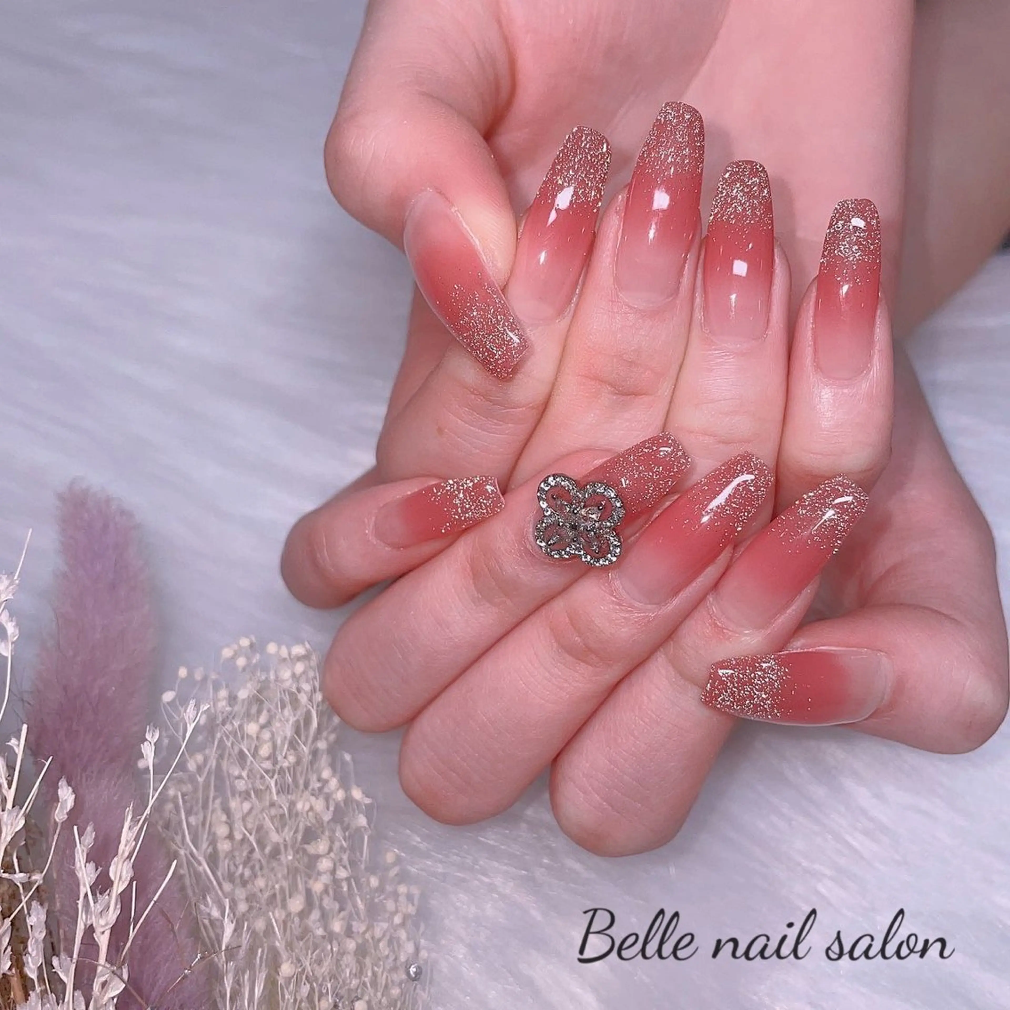 ネイル オーロラネイル フラッシュネイル フットネイル 韓国ネイル ラメ(グリッター) Belle nail salon 新小岩のネイルデザイン