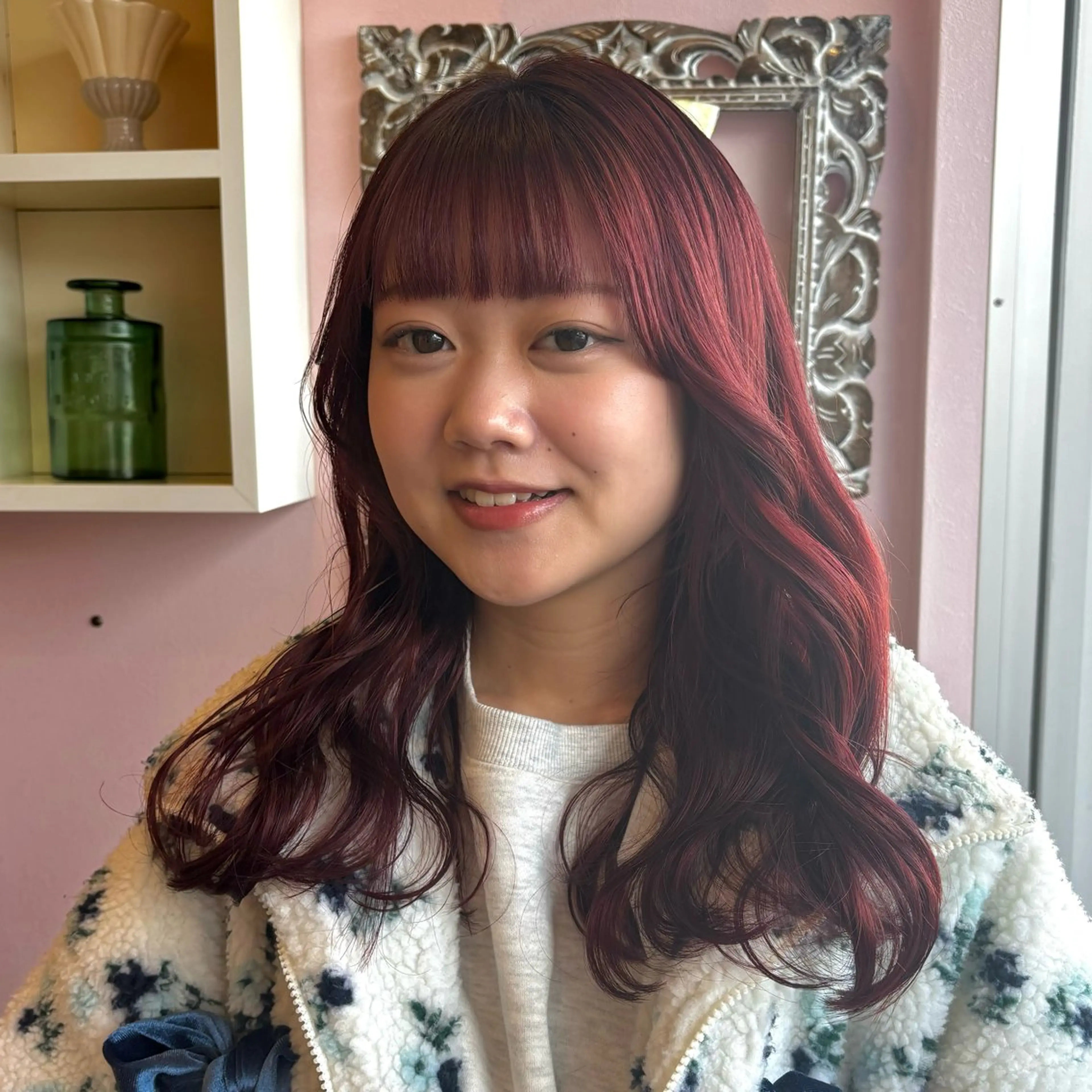 カラー 奈那美🌸 韓国ヘア🌸透明感のヘアスタイル