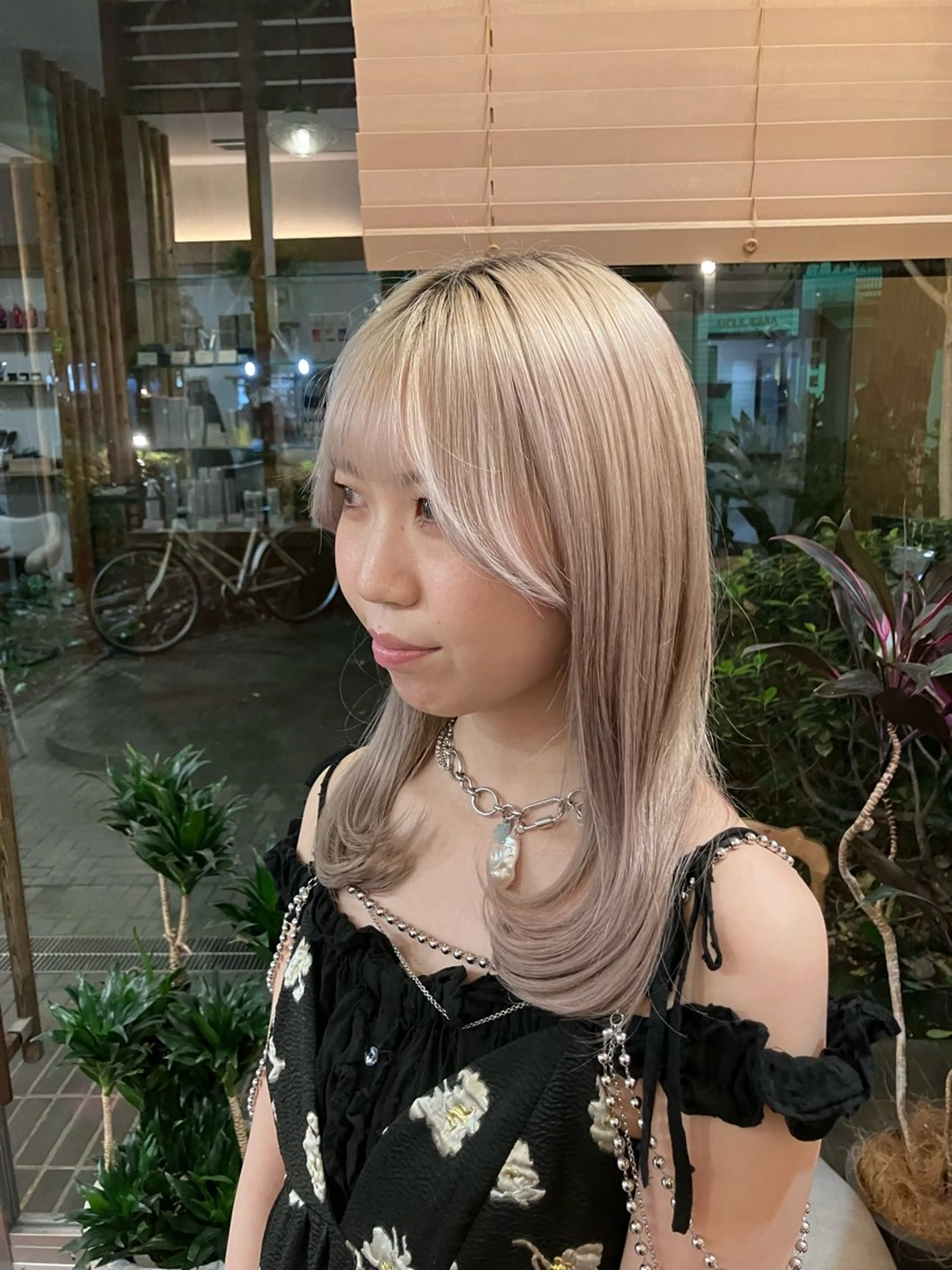ロング 加藤 凌のヘアスタイル