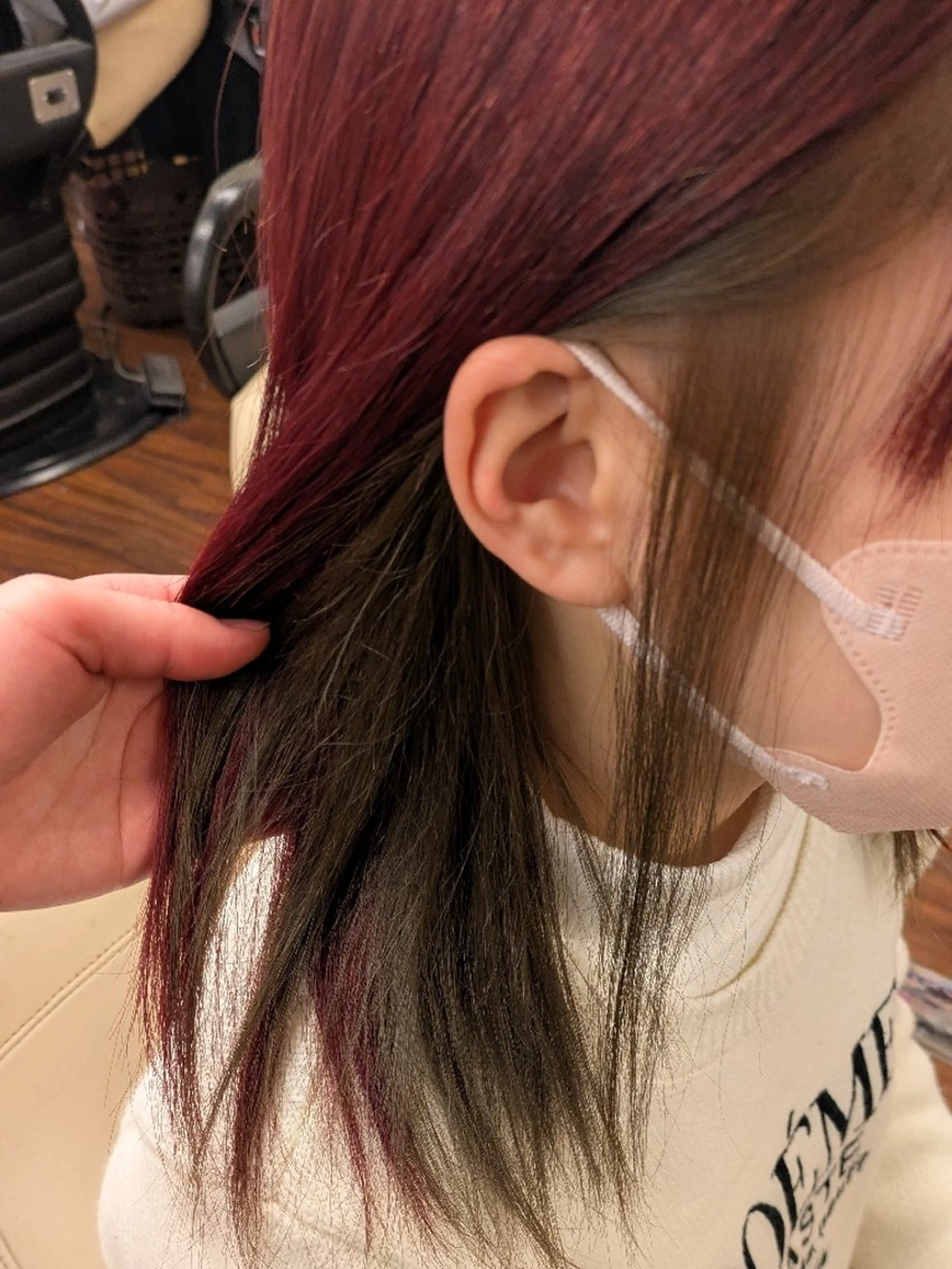 ミディアム カラー カット ヘアカラー トリートメント fuwat所属・秋葉原でカラーする なら🐉ちぇーたんのヘアスタイル