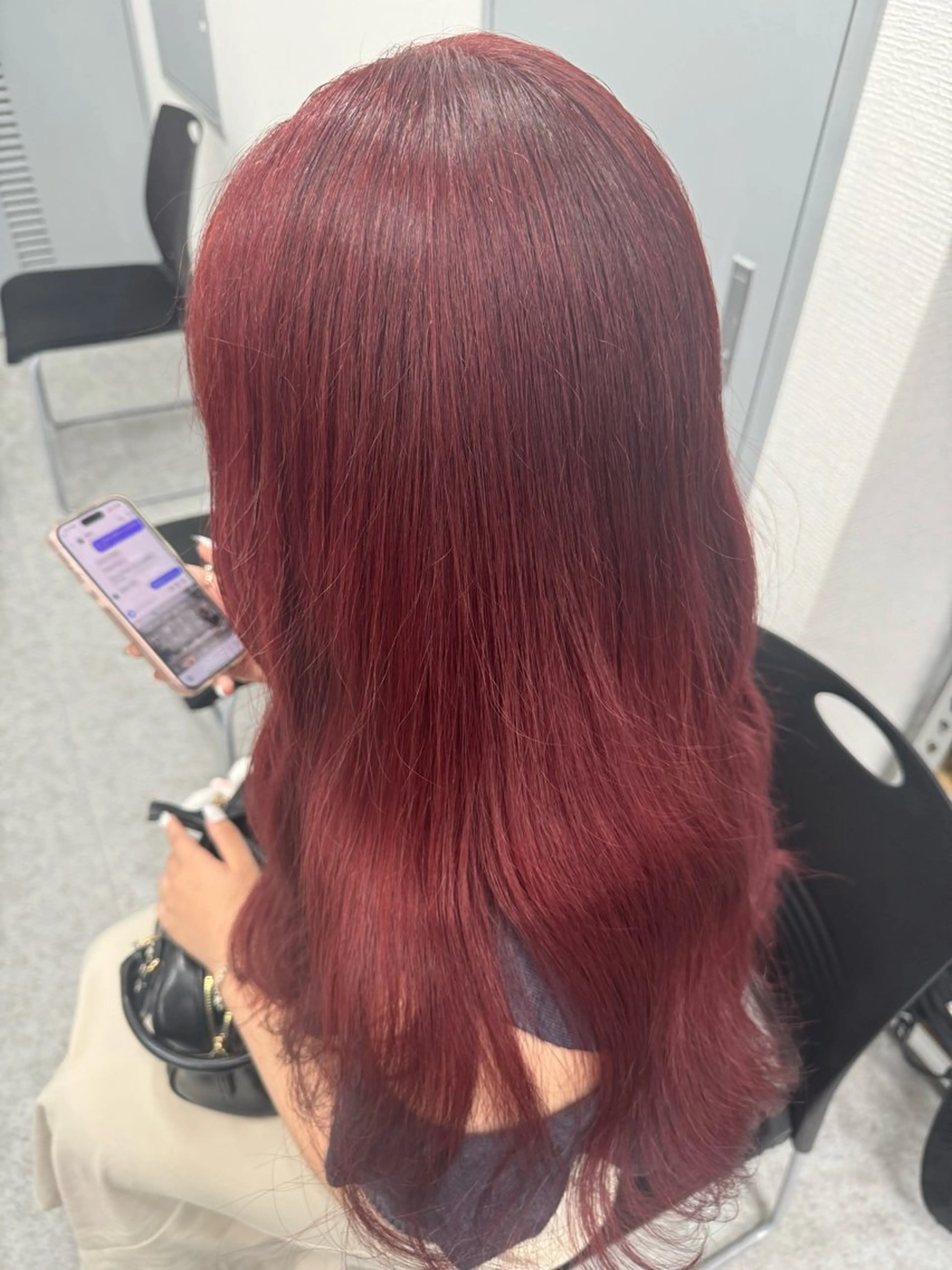 ロング カラー 🤍韓国大人っぽ ベージュMAI🤍のヘアスタイル