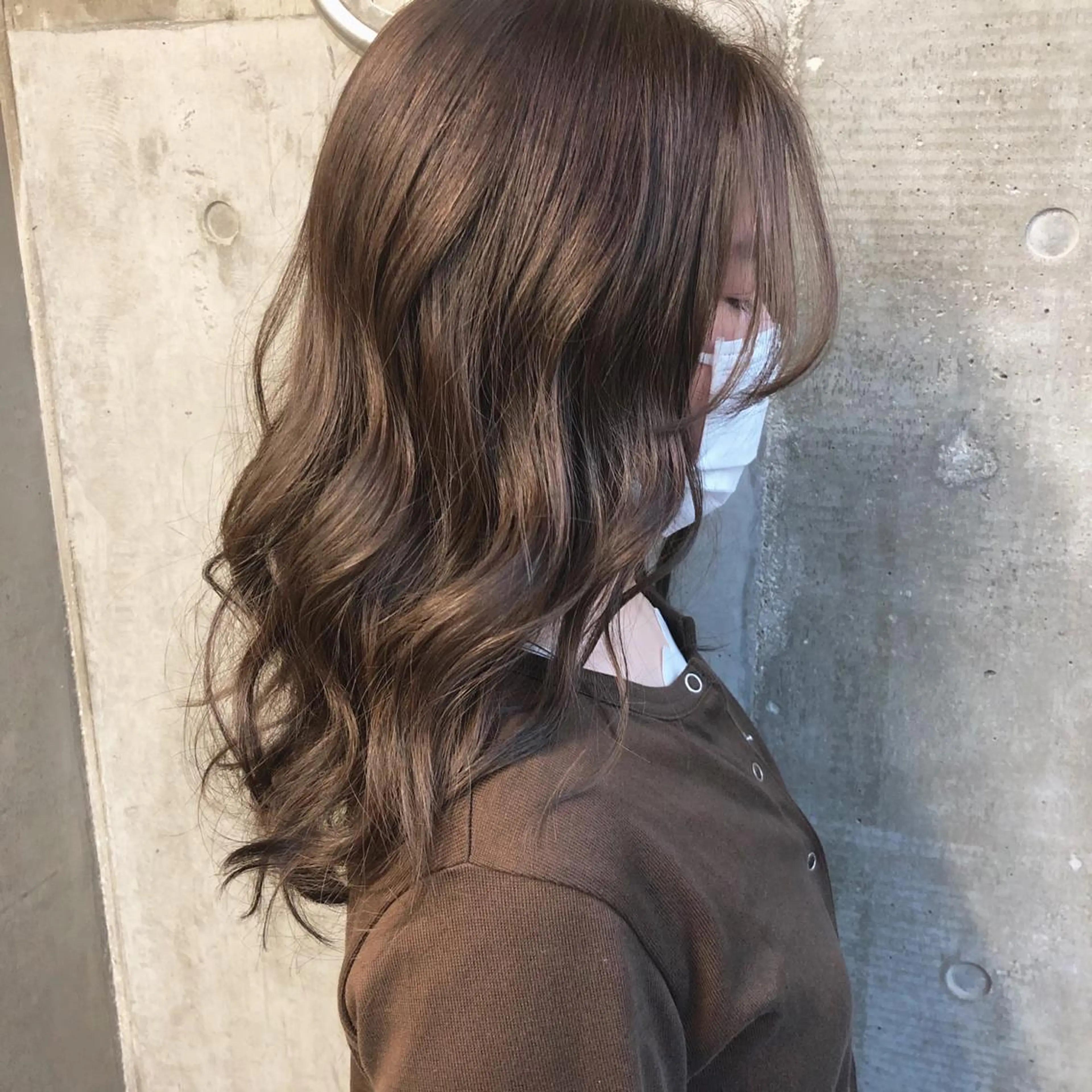 ロング カラー 土屋かすみ✁︎. ꙳ 姫カットのヘアスタイル