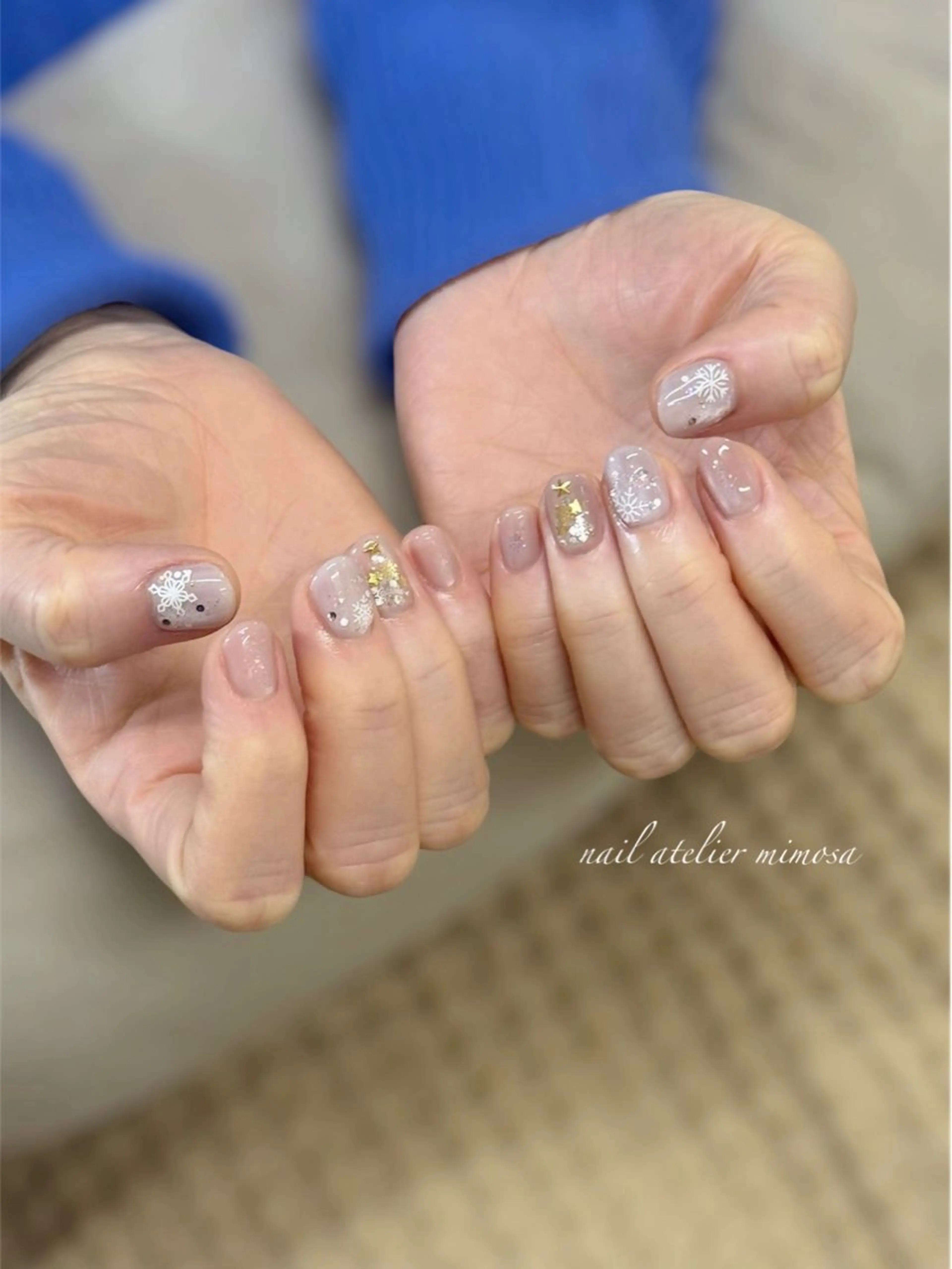 ネイル ハンドネイル アトリエ　ミモザ所属・いまむら あかりのネイルデザイン