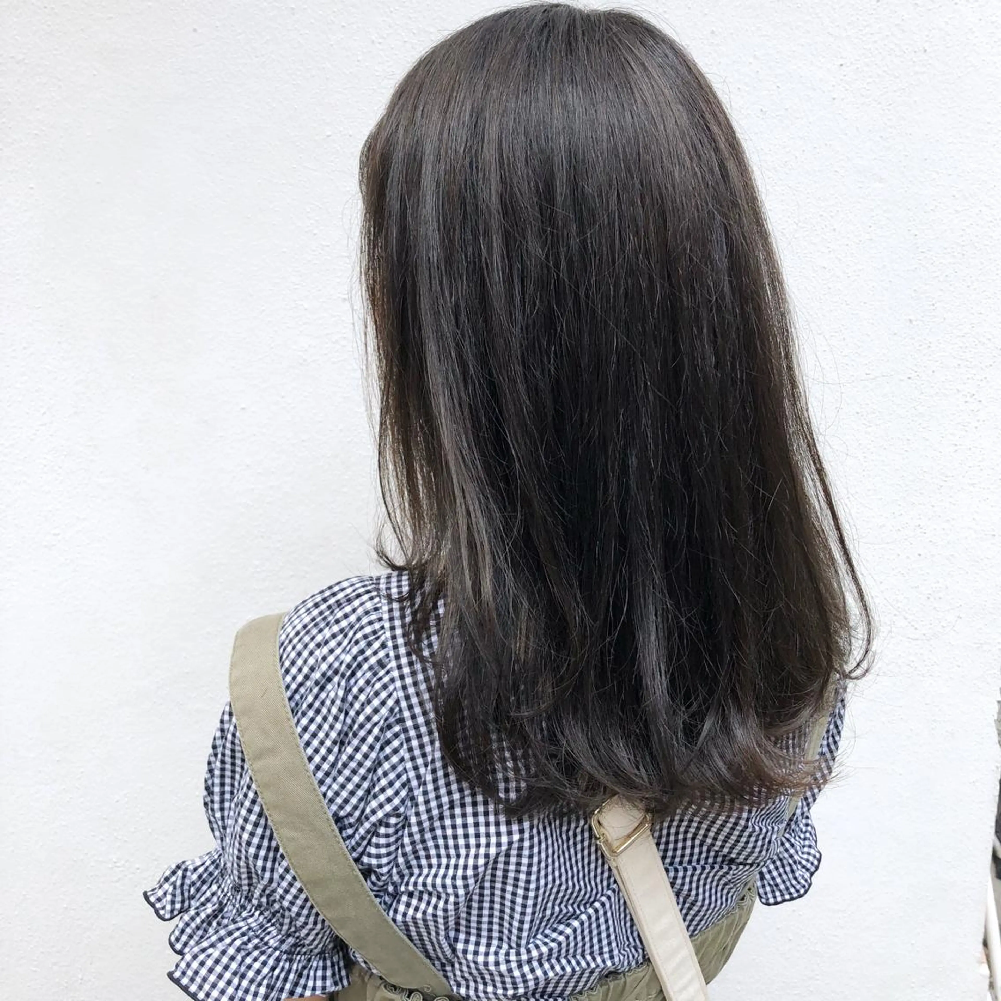 セミロング カラー SALOWIN三軒茶屋店所属・髪質改善/艶髪 やまなかのヘアスタイル