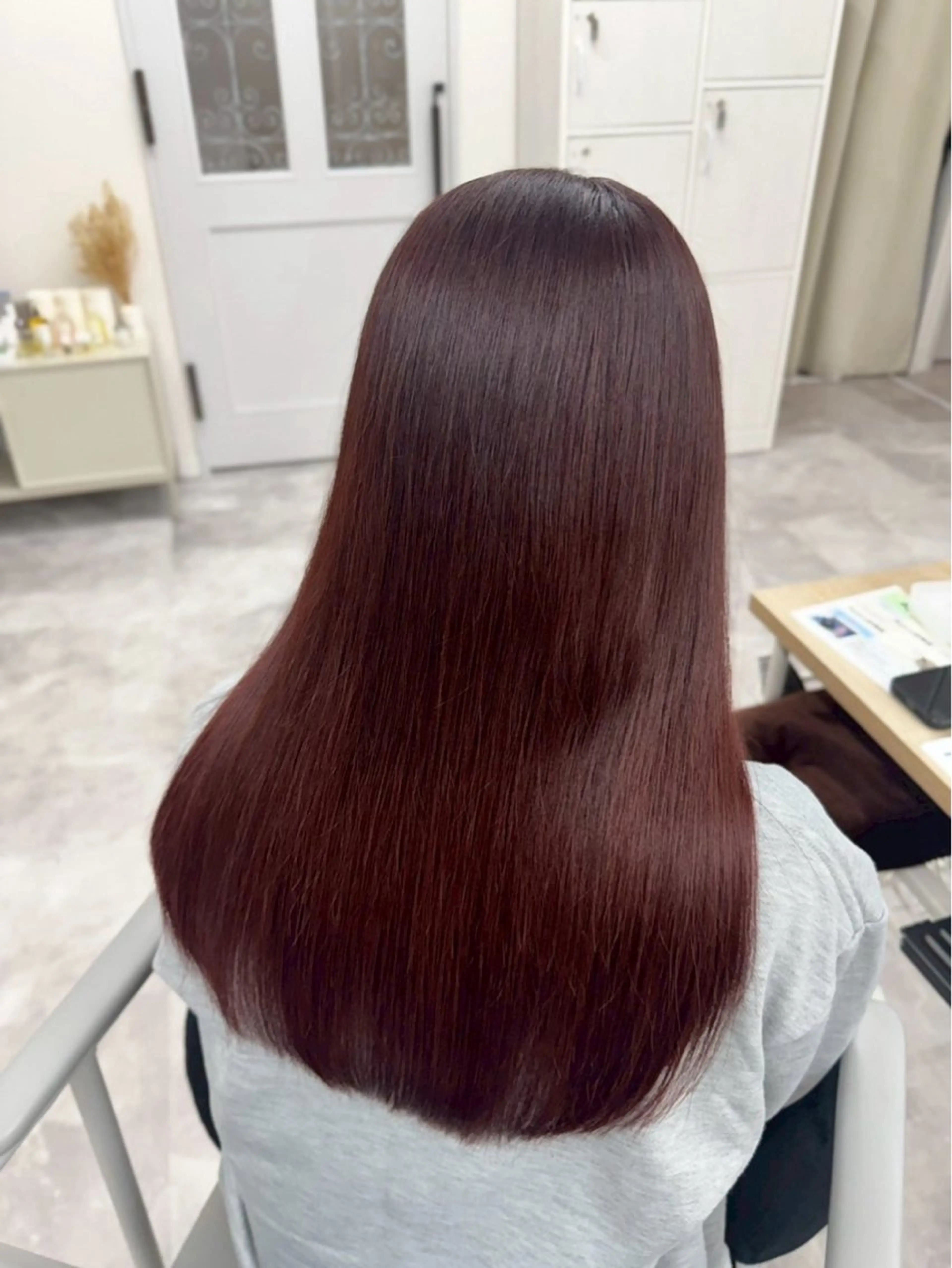 ロング カラー 透明感カラー トリートメント ヘアカラー トリートメント 髪質改善Acero. shoyaのヘアスタイル