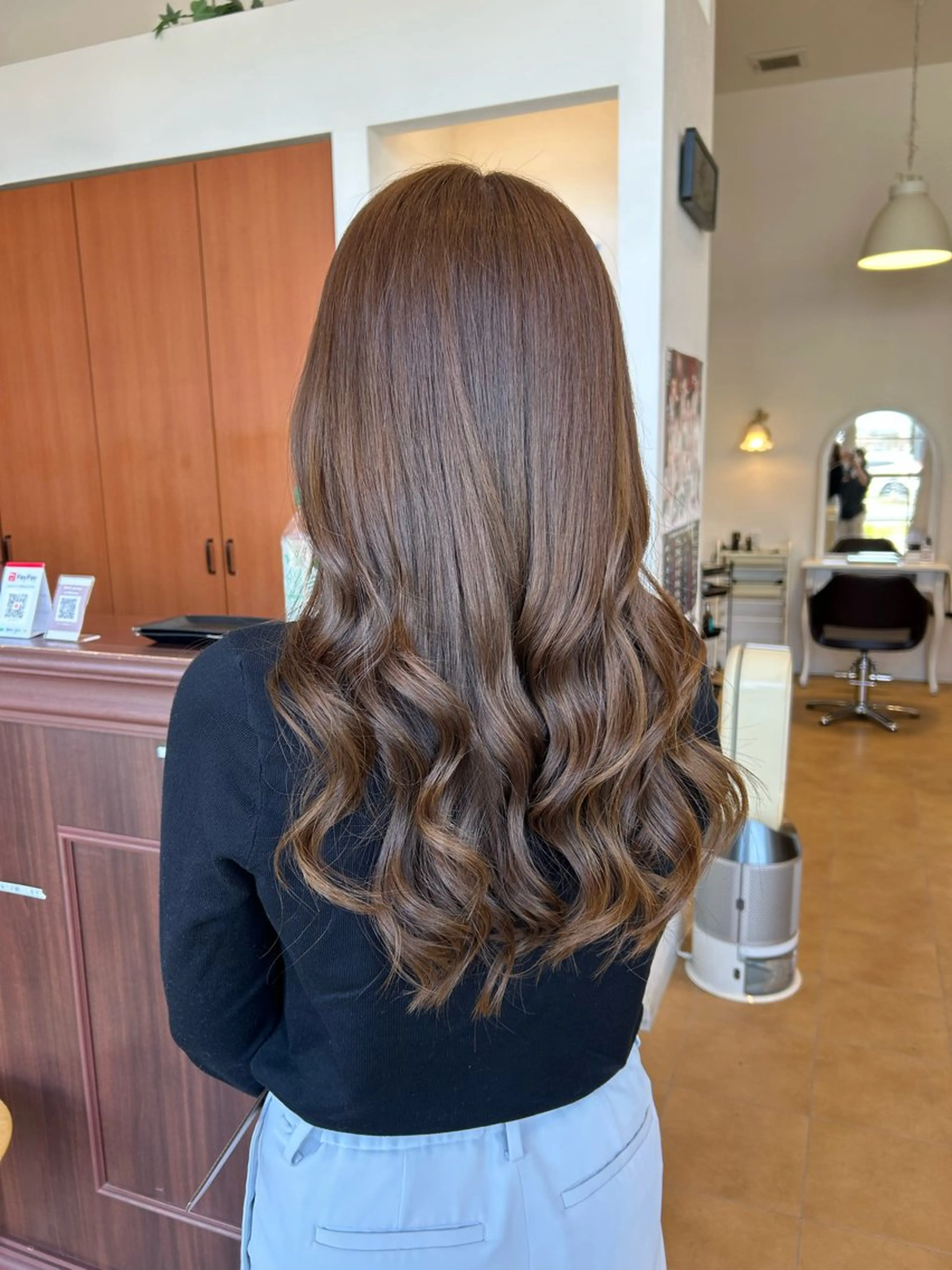 カラー カット ヘアカラー 今中 紗英のヘアスタイル