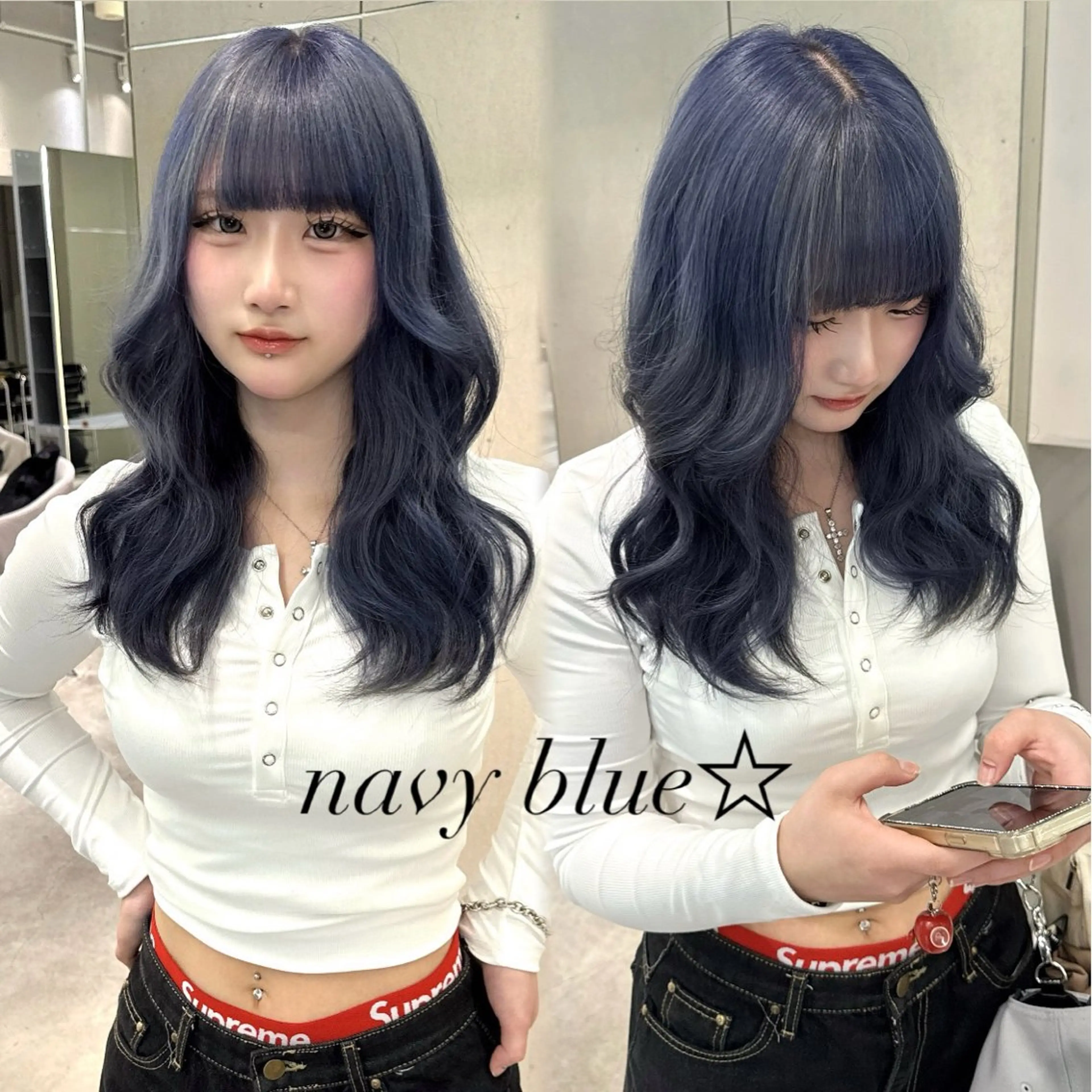 【🍒ミニモ限定🍒】艶カラー+4stepサラツヤ✨️トリートメント✨️の写真