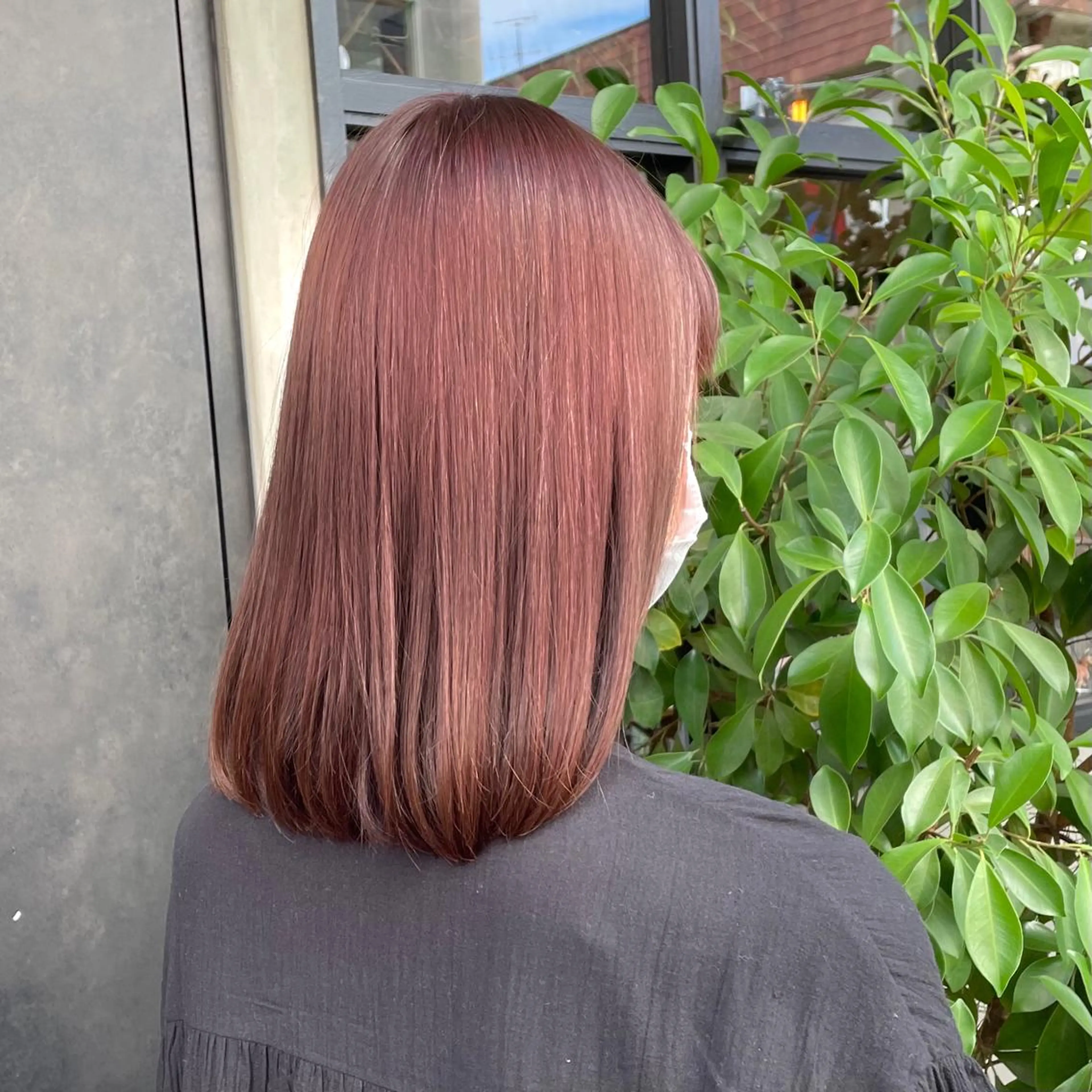 カラー ピンクカラー バイオレットカラー ヘアカラー トリートメント ヘアセット 竹内 春奈のヘアスタイル