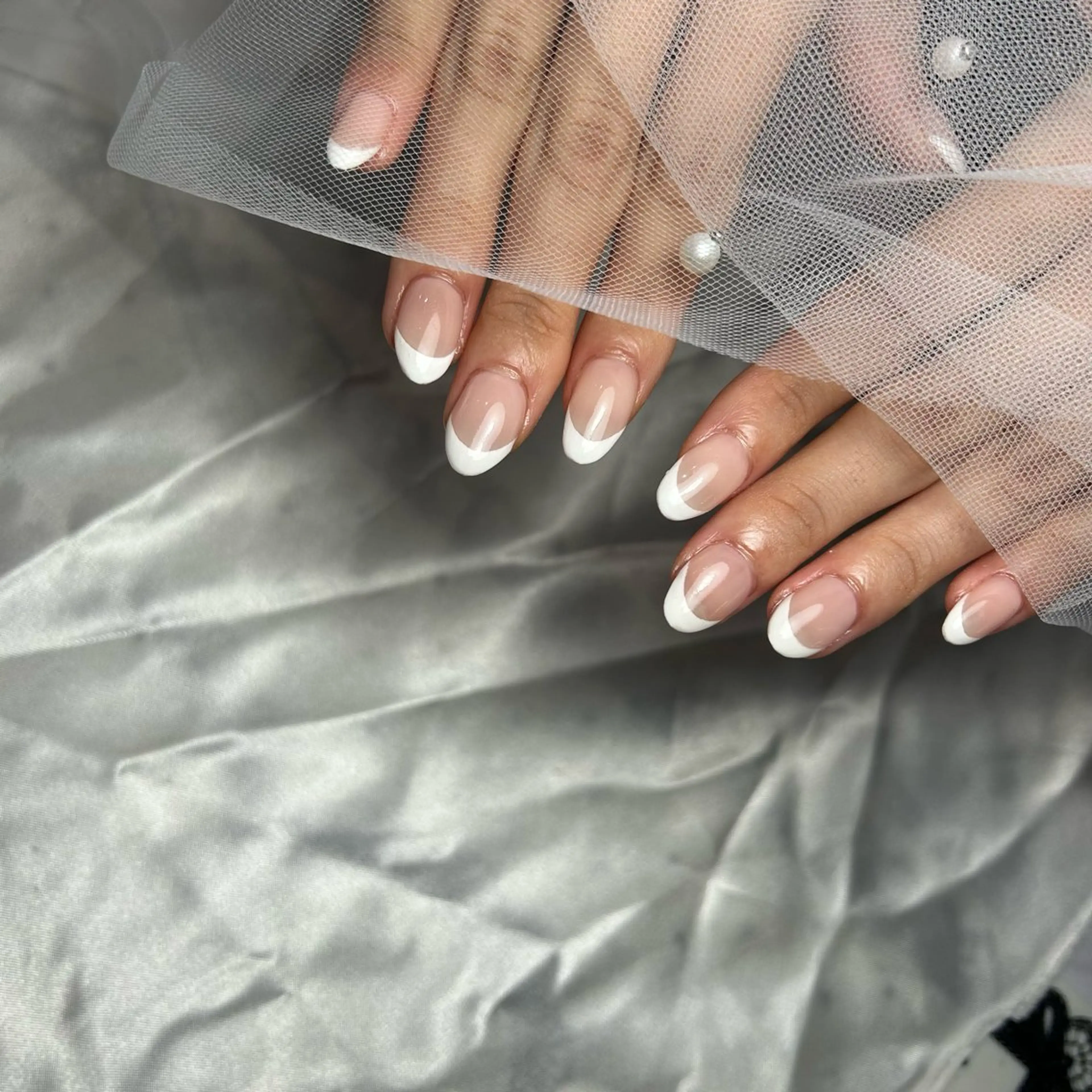 ネイル 長さ出し フレンチネイル Nailsalon Sirius所属・SIRIUS manakaのネイルデザイン