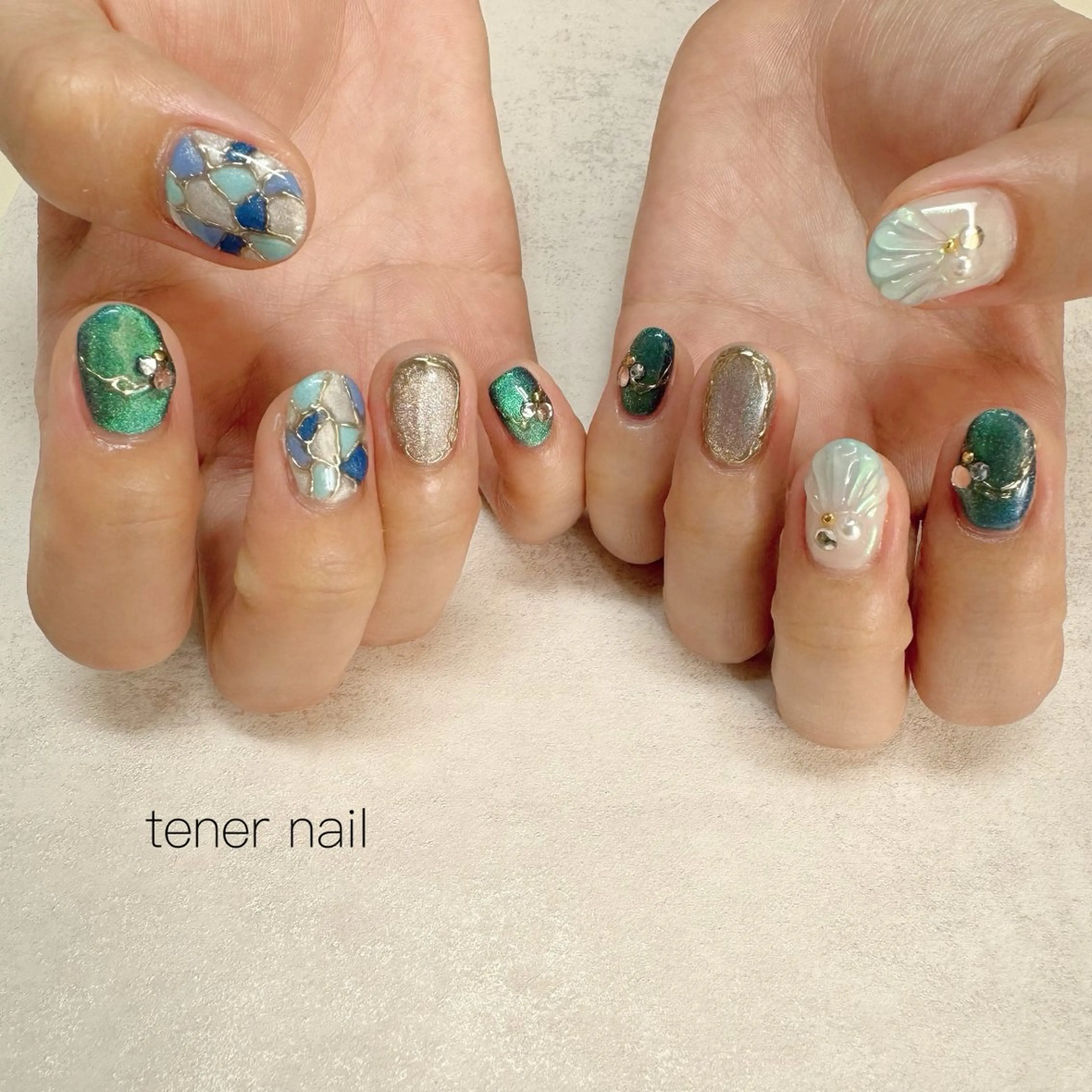 ネイル ハンドネイル tener  nail  テネルネイル所属・テネルネイル tener nailのネイルデザイン