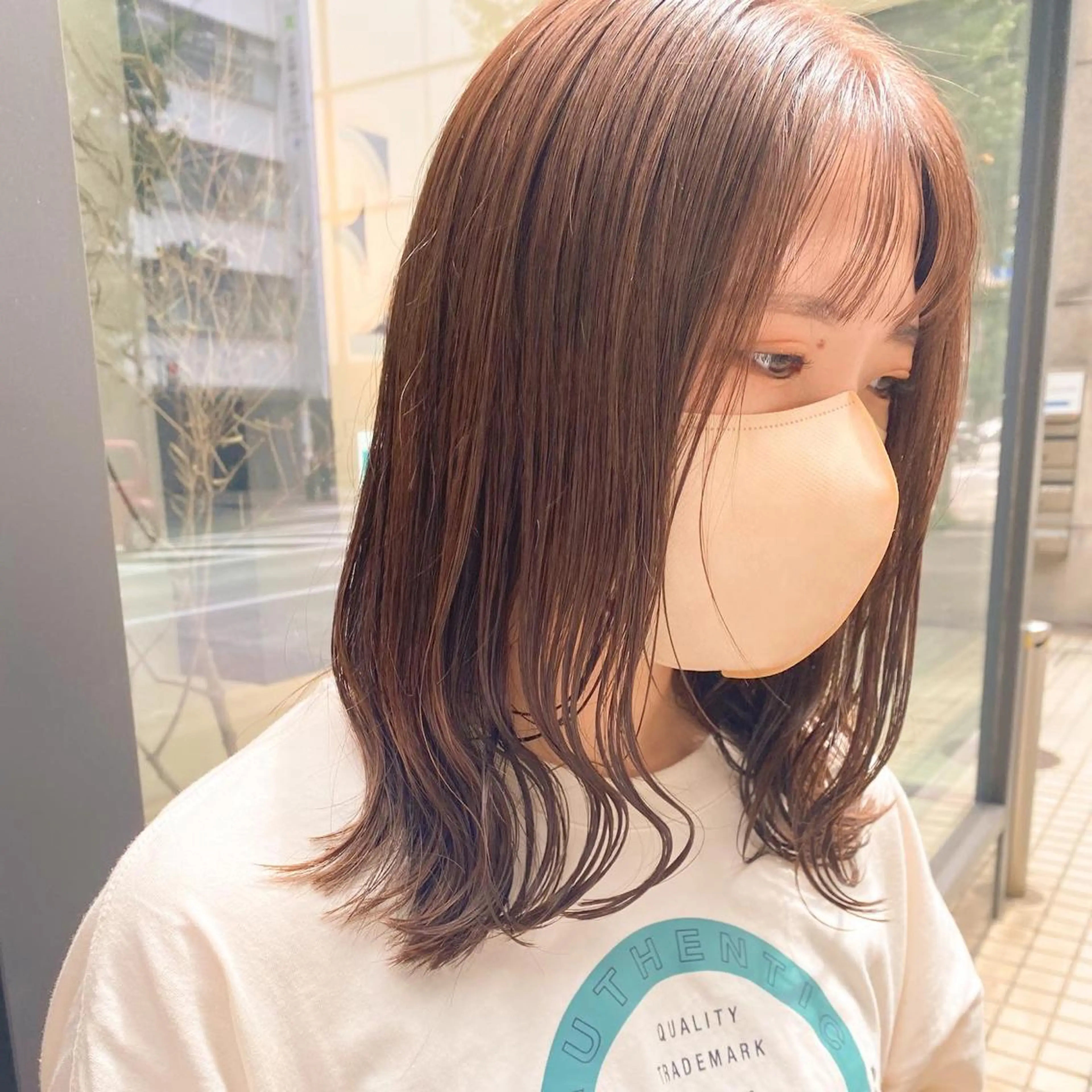 ロング カラー 透明感カラー グレージュ イルミナカラー トリートメント カット ヘアカラー トリートメント ヘッドスパ 木原良 (キハラ リョウ)のヘアスタイル