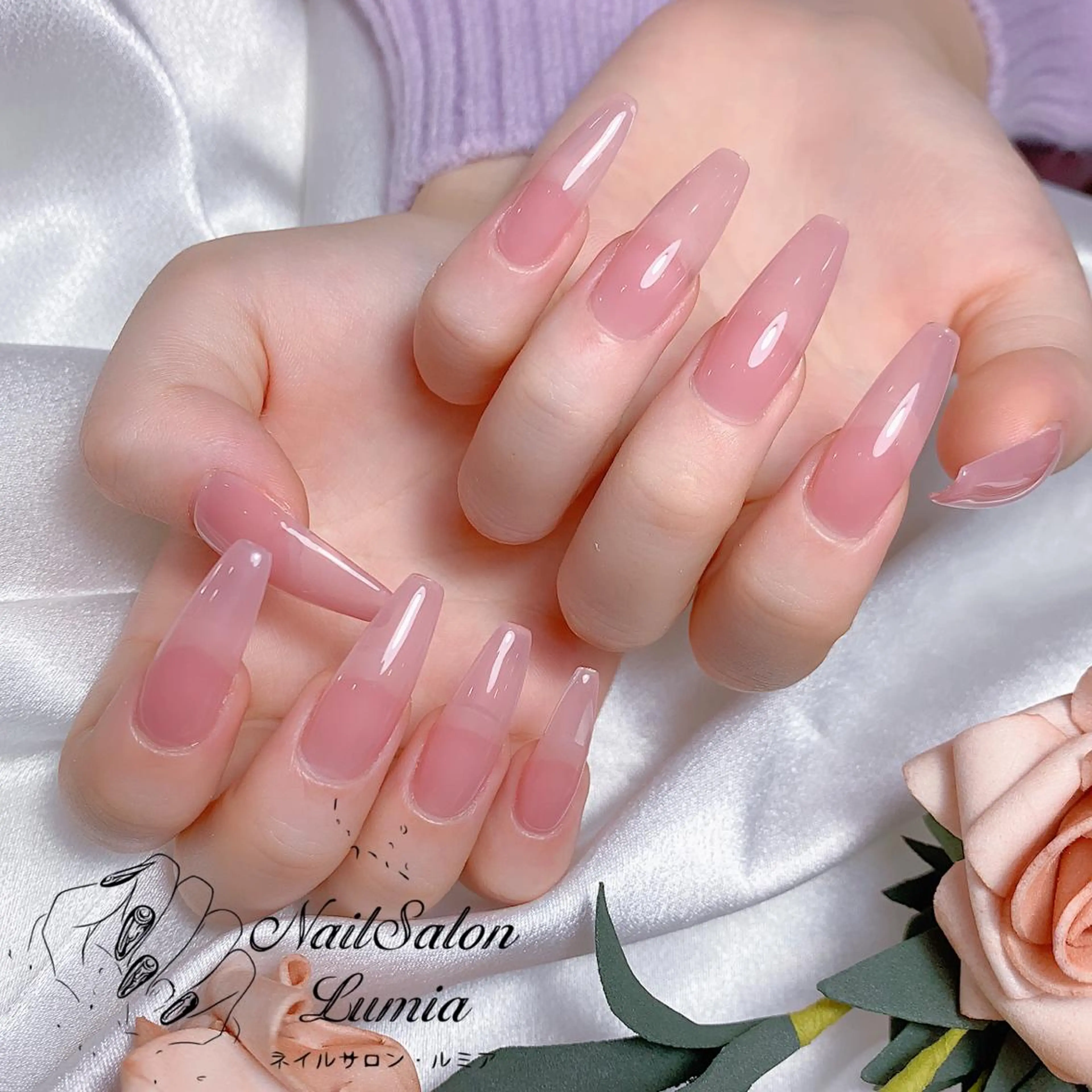 ネイル ハンドネイル ネイルサロン ルミア Lumia 店長のネイルデザイン
