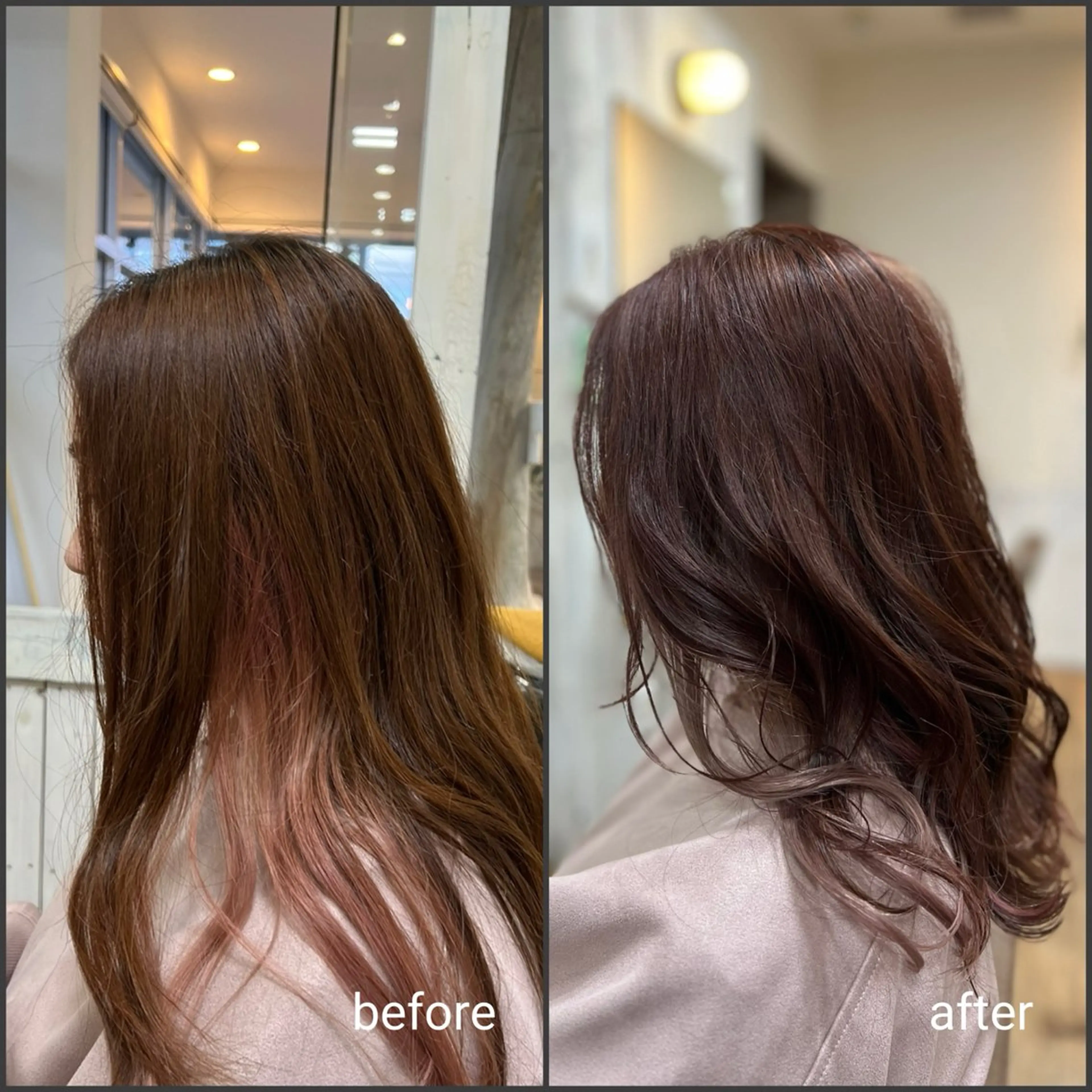 ミディアム kokua hair design／大西のヘアスタイル