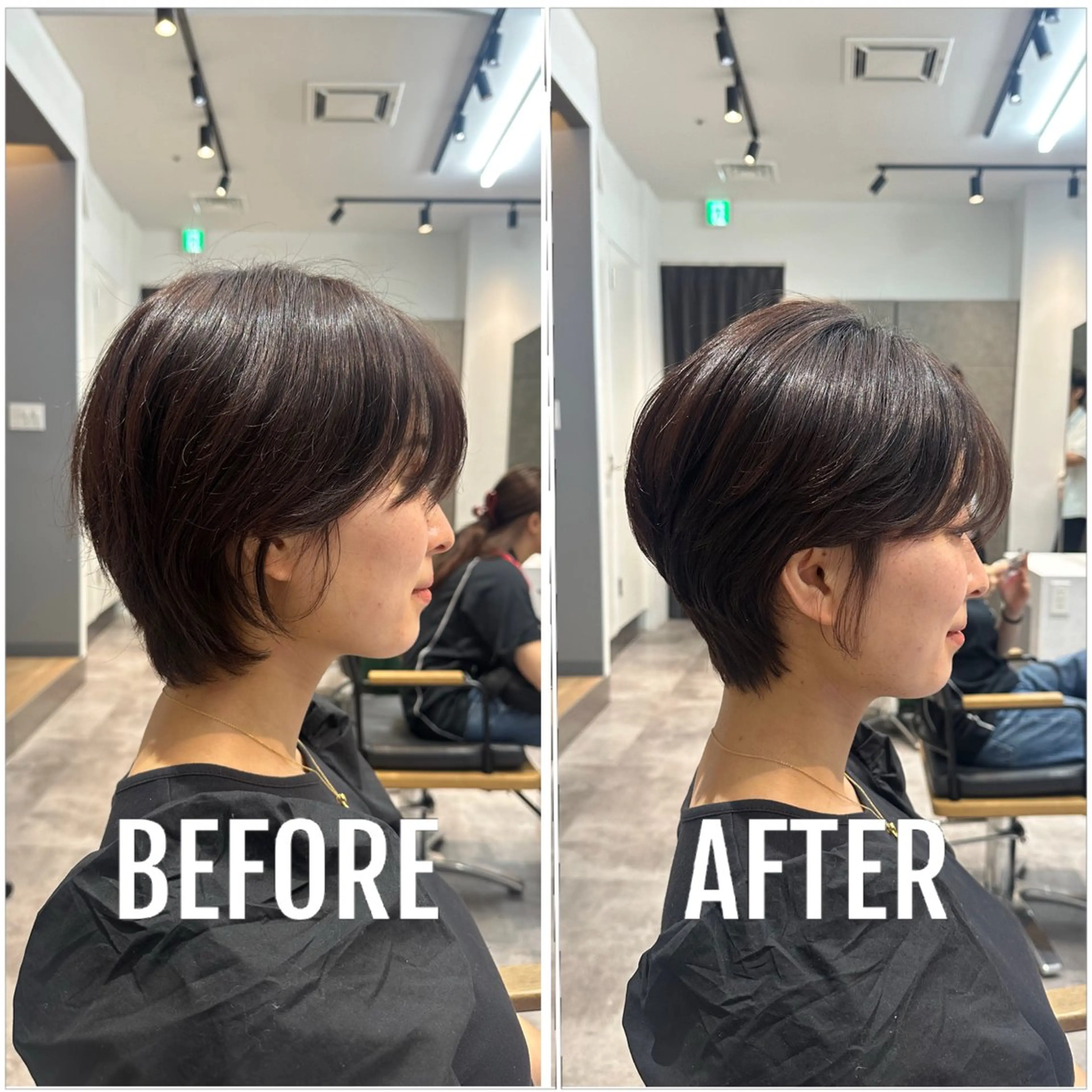 ショート ショートヘア カット ショートカット🧸 ごとうさなのヘアスタイル