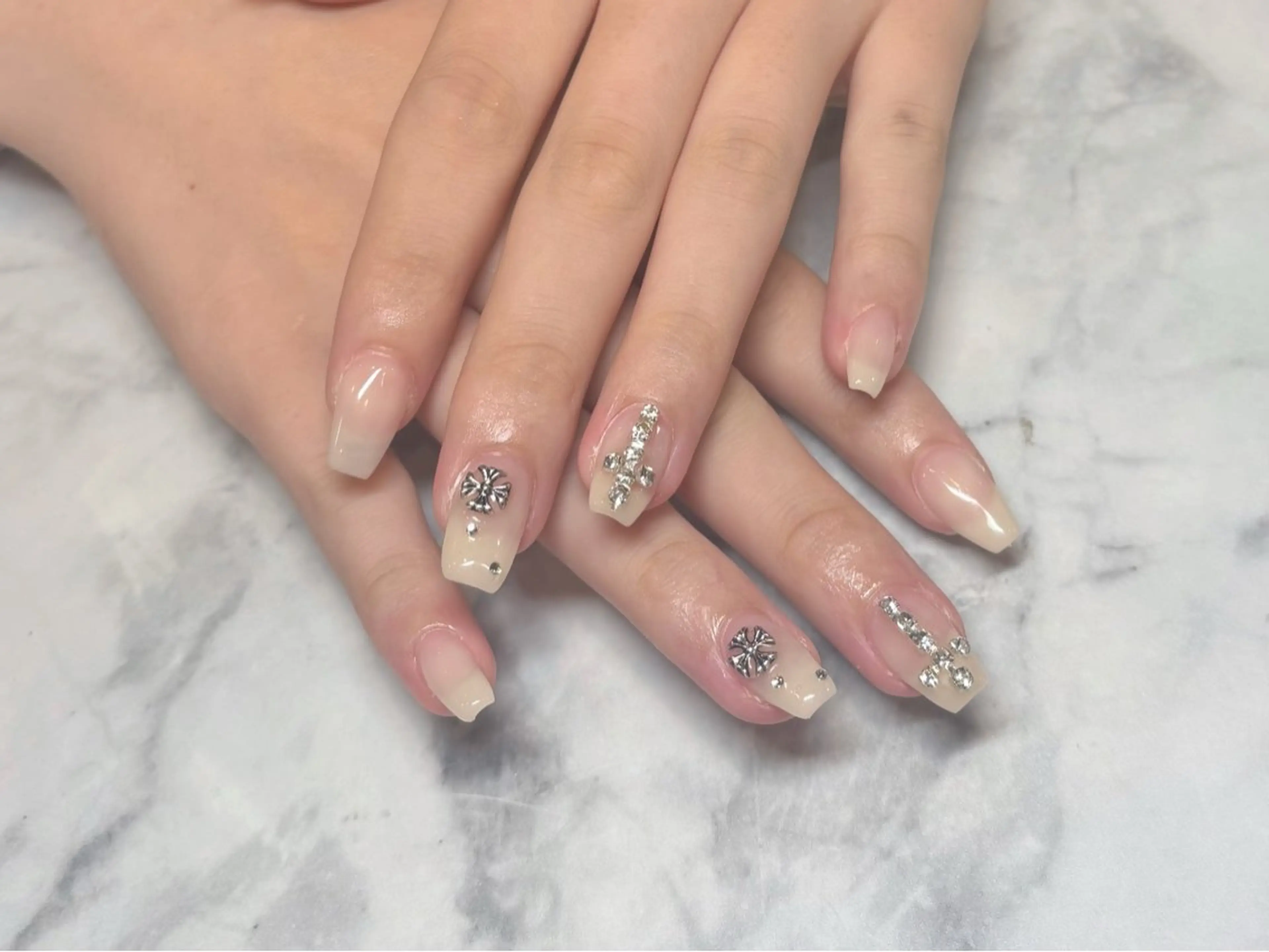 ネイル ハンドネイル 肥後joieange 心斎橋店のネイルデザイン