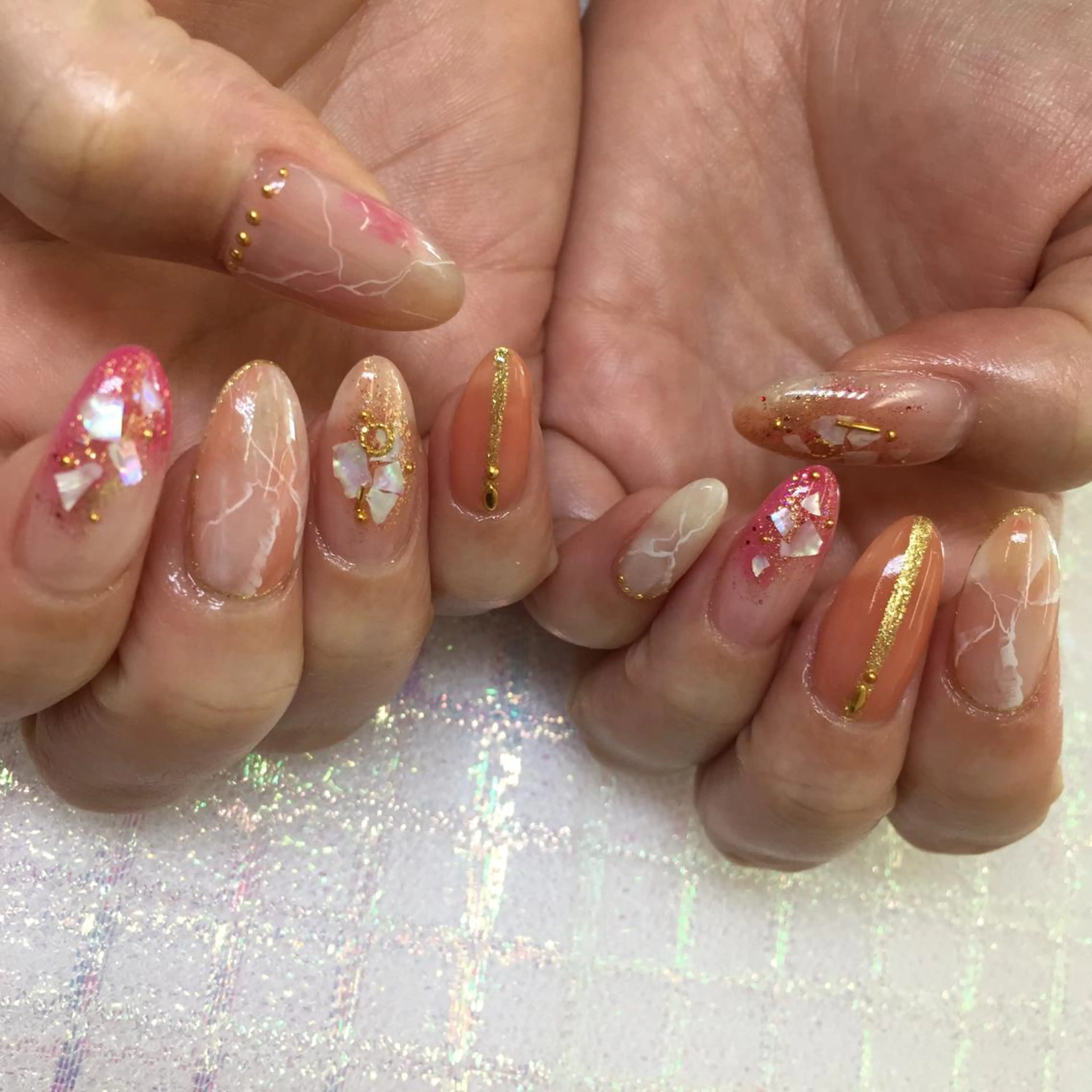 ネイル among アマン所属・lecoa_ kana／amongのネイルデザイン