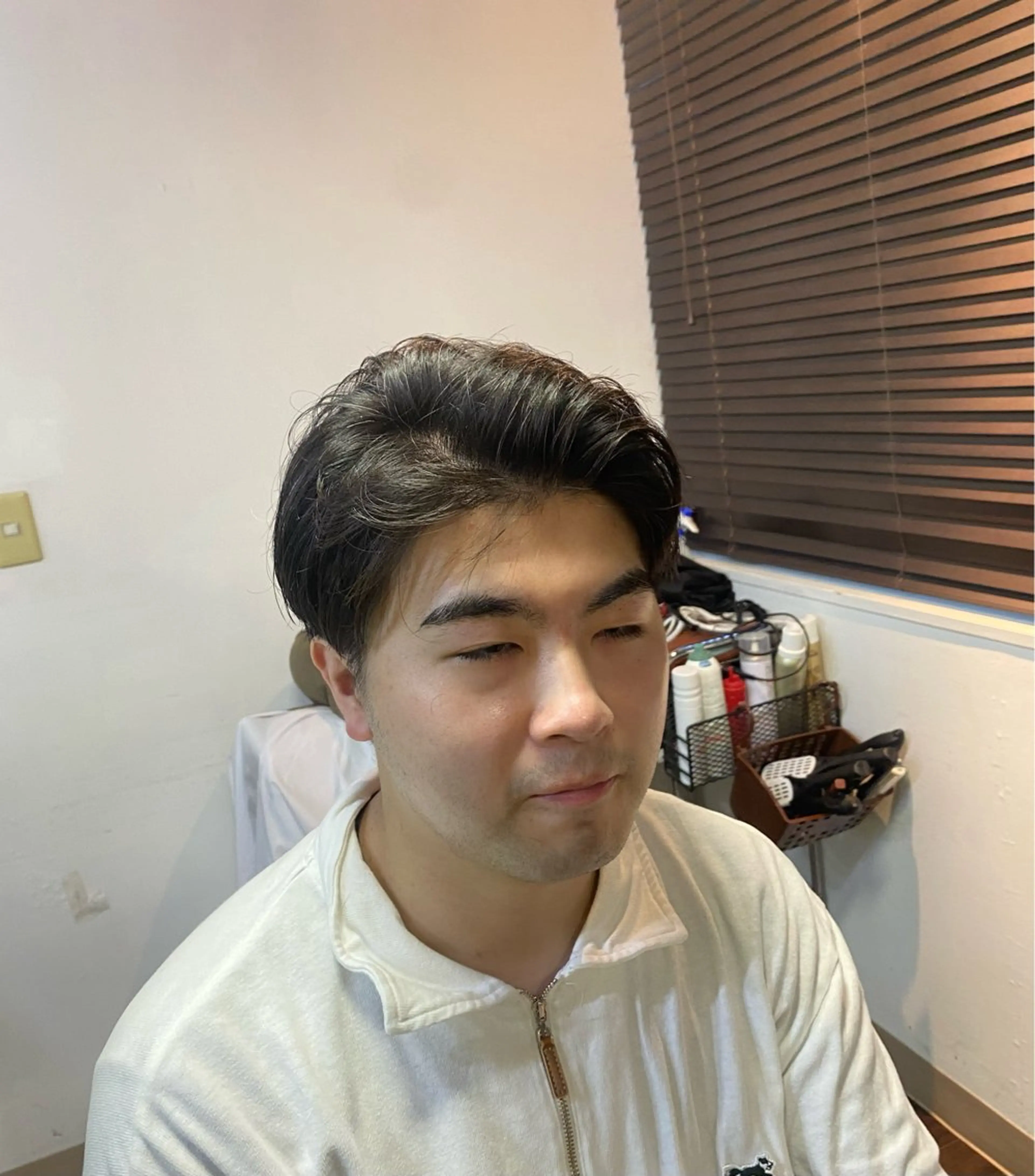 ヘアアレンジ メンズ カット メンズ特化 エシカル　松原大将のヘアスタイル