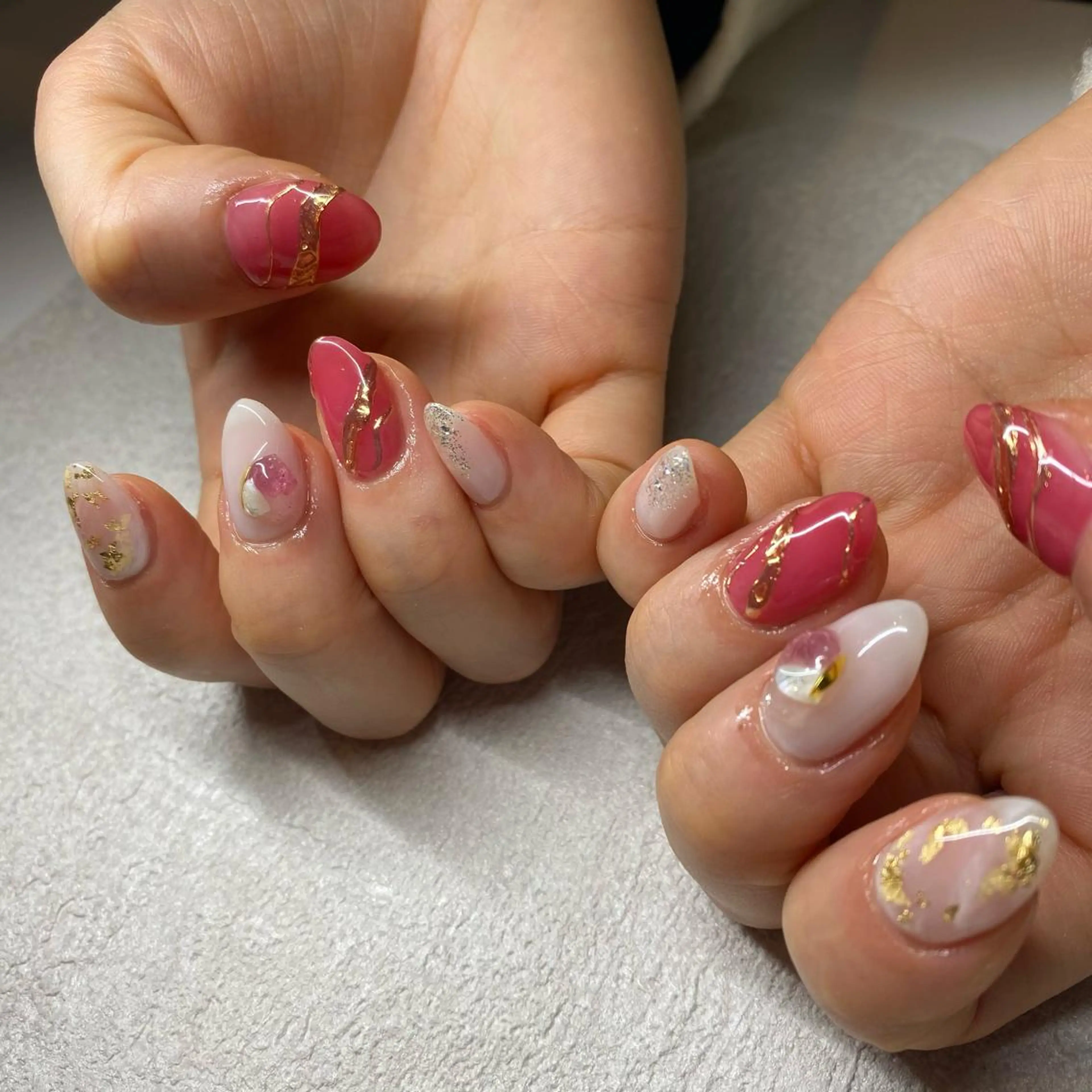 ネイル ハンドネイル NORA nail UMEDAのネイルデザイン